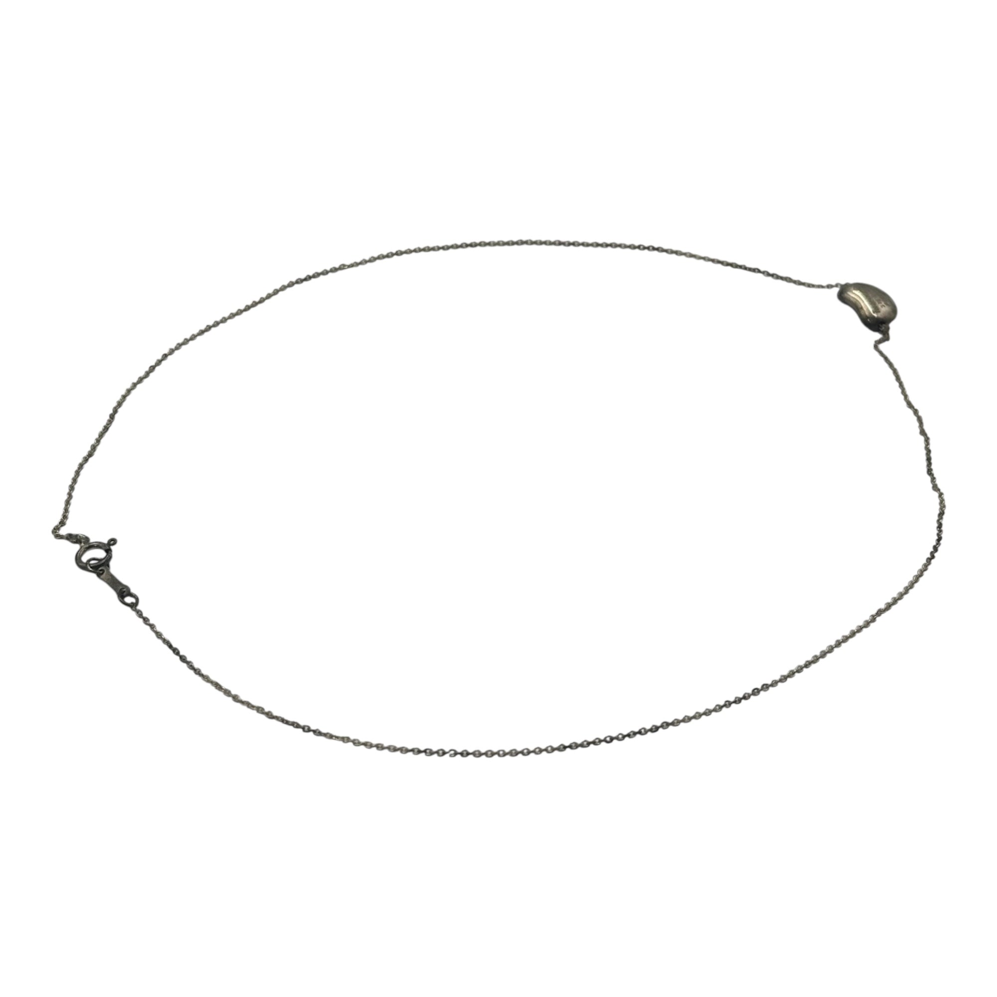 TIFFANY & CO.(ティファニー) Elsa Peretti Beans Top Necklace エルサ ペレッティ ビーンズ トップ ネックレス シルバー