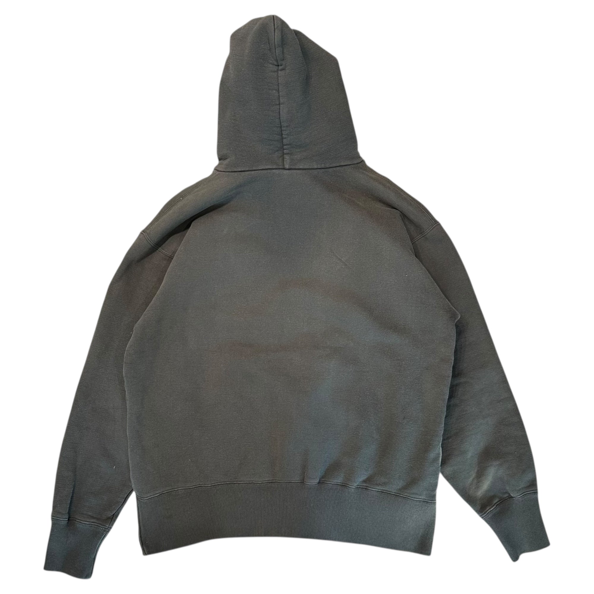 realwords(リアルワーズ) Vintage-Washed Pullover Hoodie ヴィンテージ加工 プルオーバー パーカー M フェードブラック