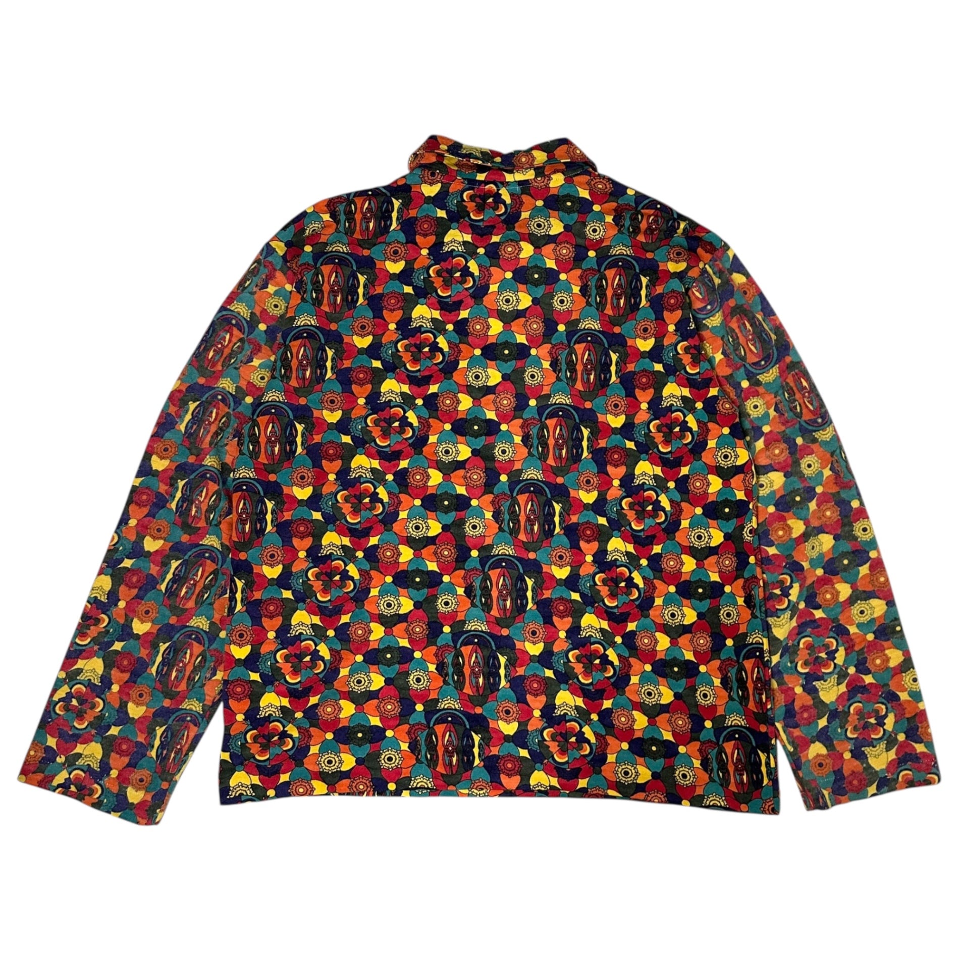 COMME des GARCONS HOMME PLUS(コムデギャルソンオムプリュス) 01AWサイケ期ハーフジップウールオーバー PC-T007 表記なし(M～L程度) ミックス AD2001
