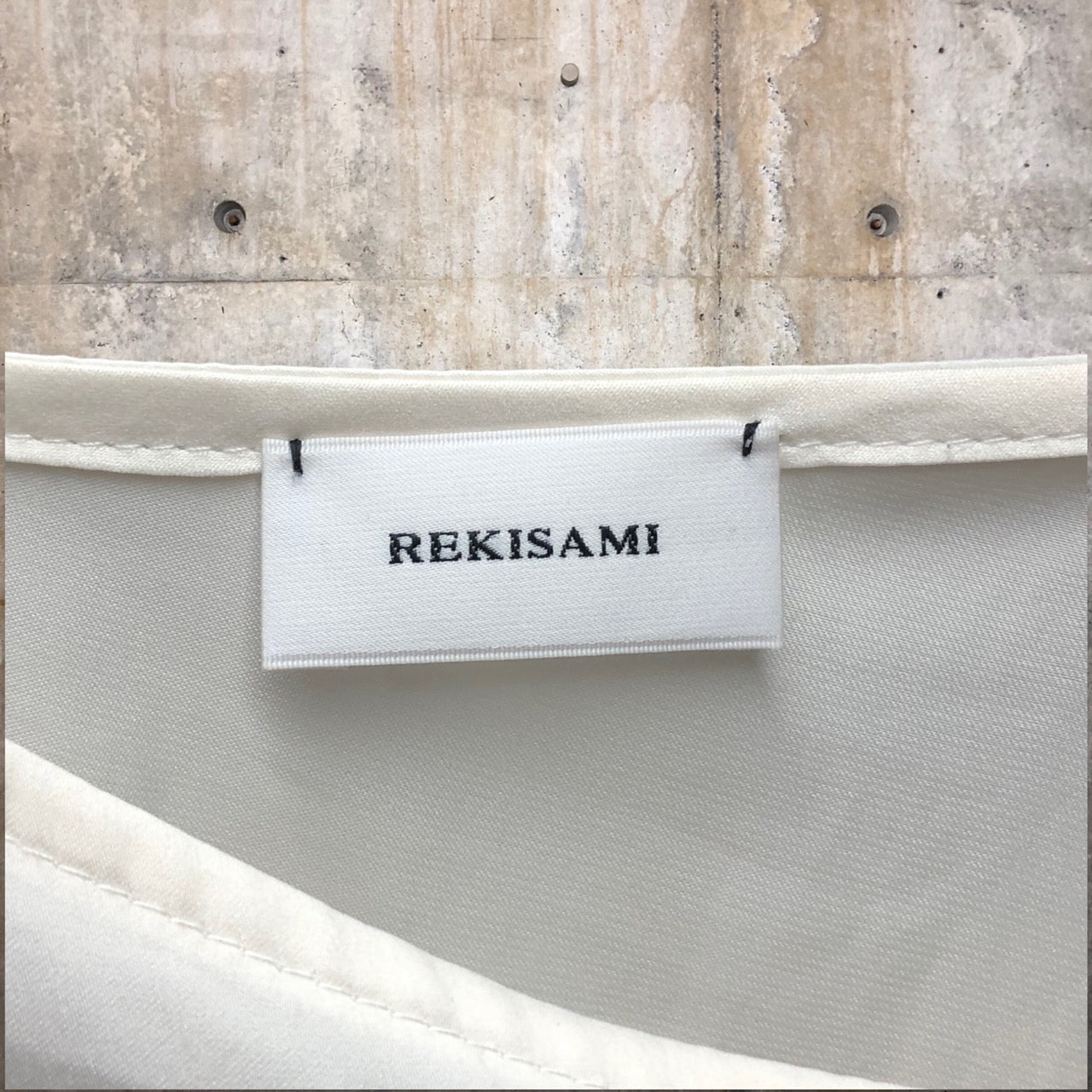 REKISAMI(レキサミ) エンブロイダリーコンビドレス RO-19122 1(Sサイズ程度) ホワイト