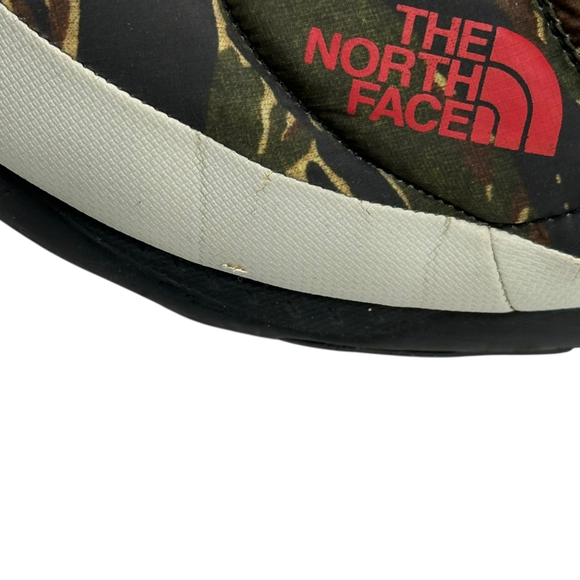 THE NORTH FACE(ノースフェイス) Nuptse Bootie WP VII ヌプシ ブーティ ウォータープルーフ VII NF01272S 26cm ブラック×カーキ ブーツ カモフラ