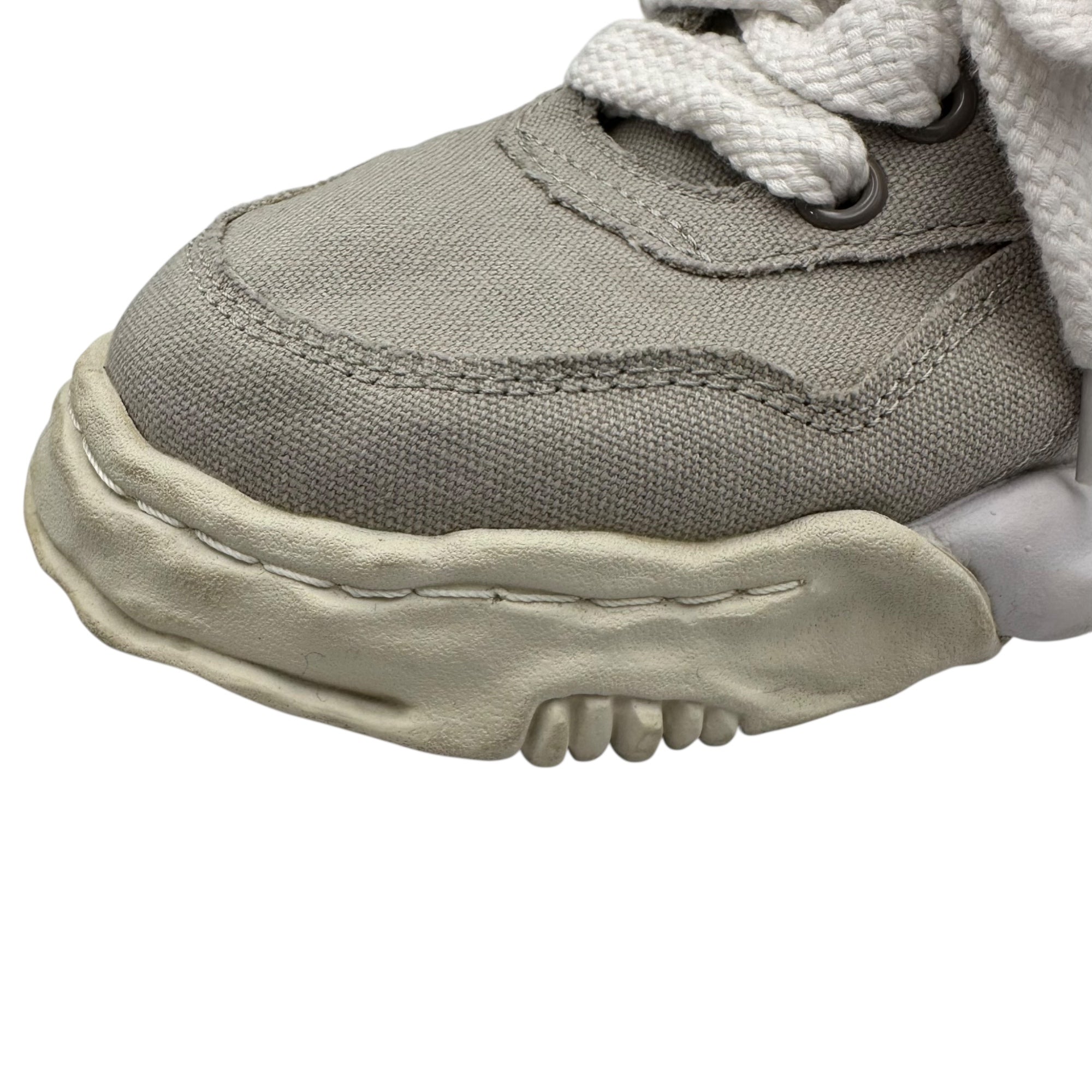 Maison MIHARA YASUHIRO(メゾンミハラヤスヒロ) Canvas High-Top Sneakers キャンバス ハイカット スニーカー A08FW703 42 グレー