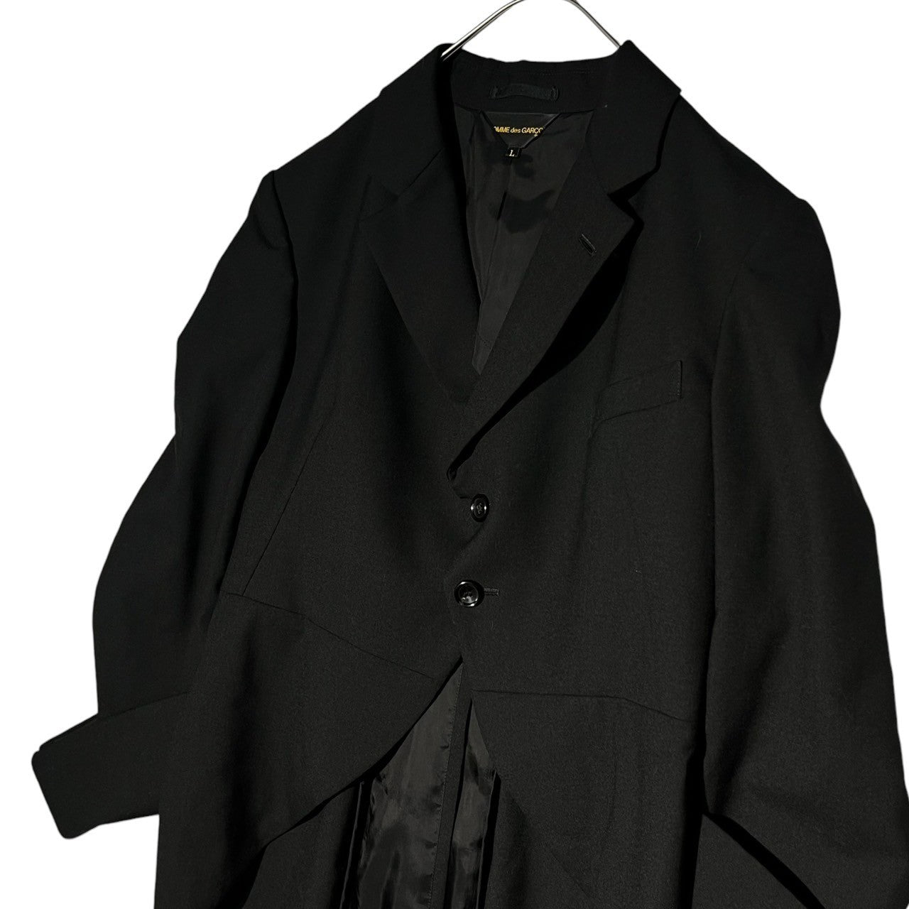 COMME des GARCONS(コムデギャルソン) 14SS swallowtail jacket 燕尾 ジャケット 川久保玲 GM-J028 L ブラック AD2013 テーラード