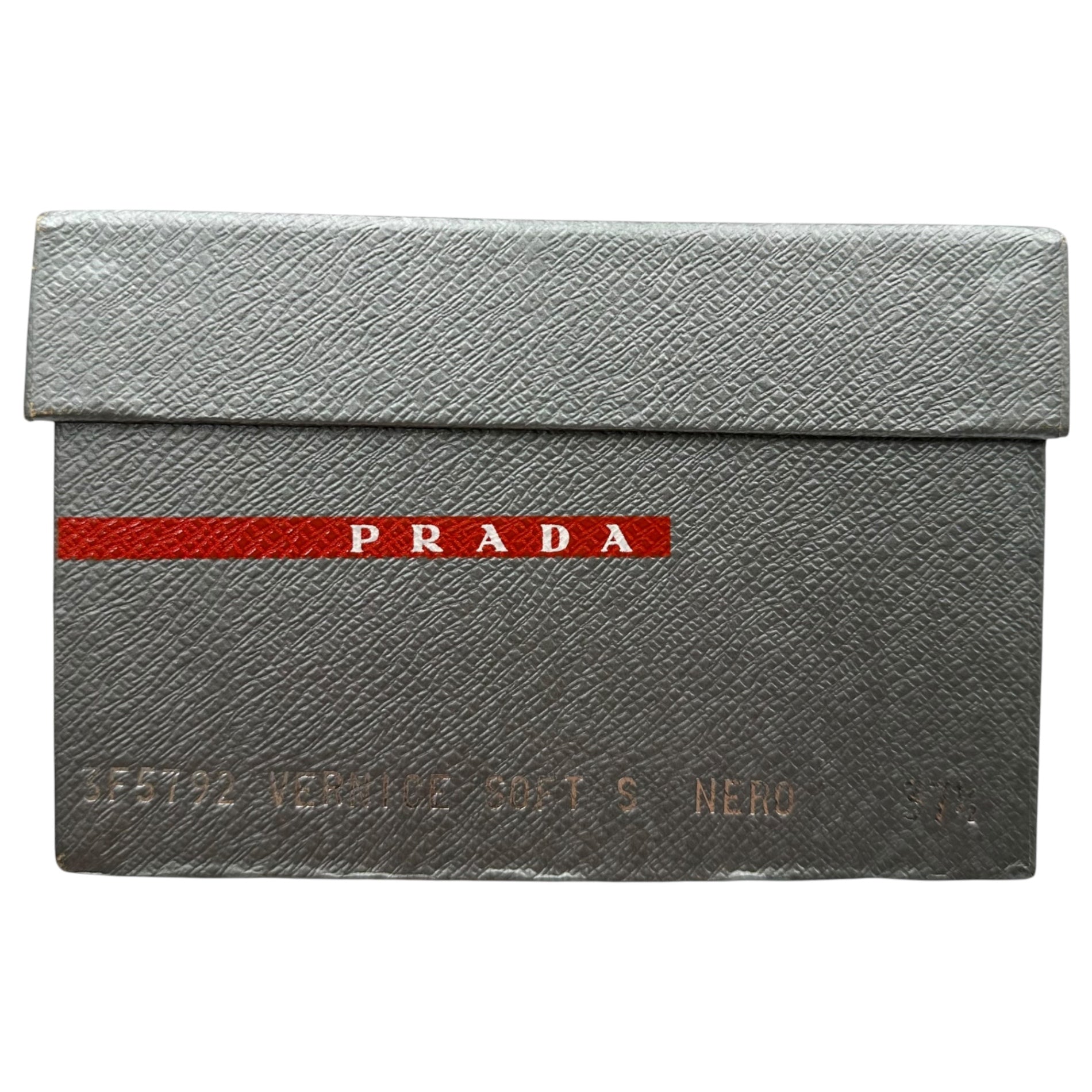 PRADA SPORT(プラダスポーツ) Bow-Accent Patent Leather Ballet Flats リボン パテントレザー バレエシューズ 37 1/2(24cm程度) ブラック