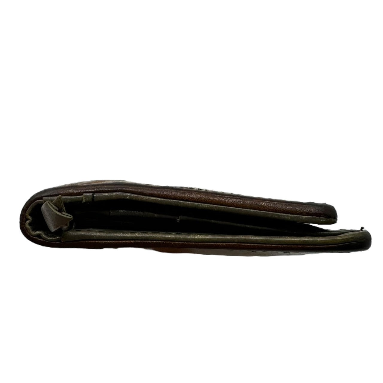 Maison MIHARA YASUHIRO(メゾンミハラヤスヒロ) "INVISIBLE" Long Wallet あぶり出し ロング ウォレット レザー 長財布 ブラウン