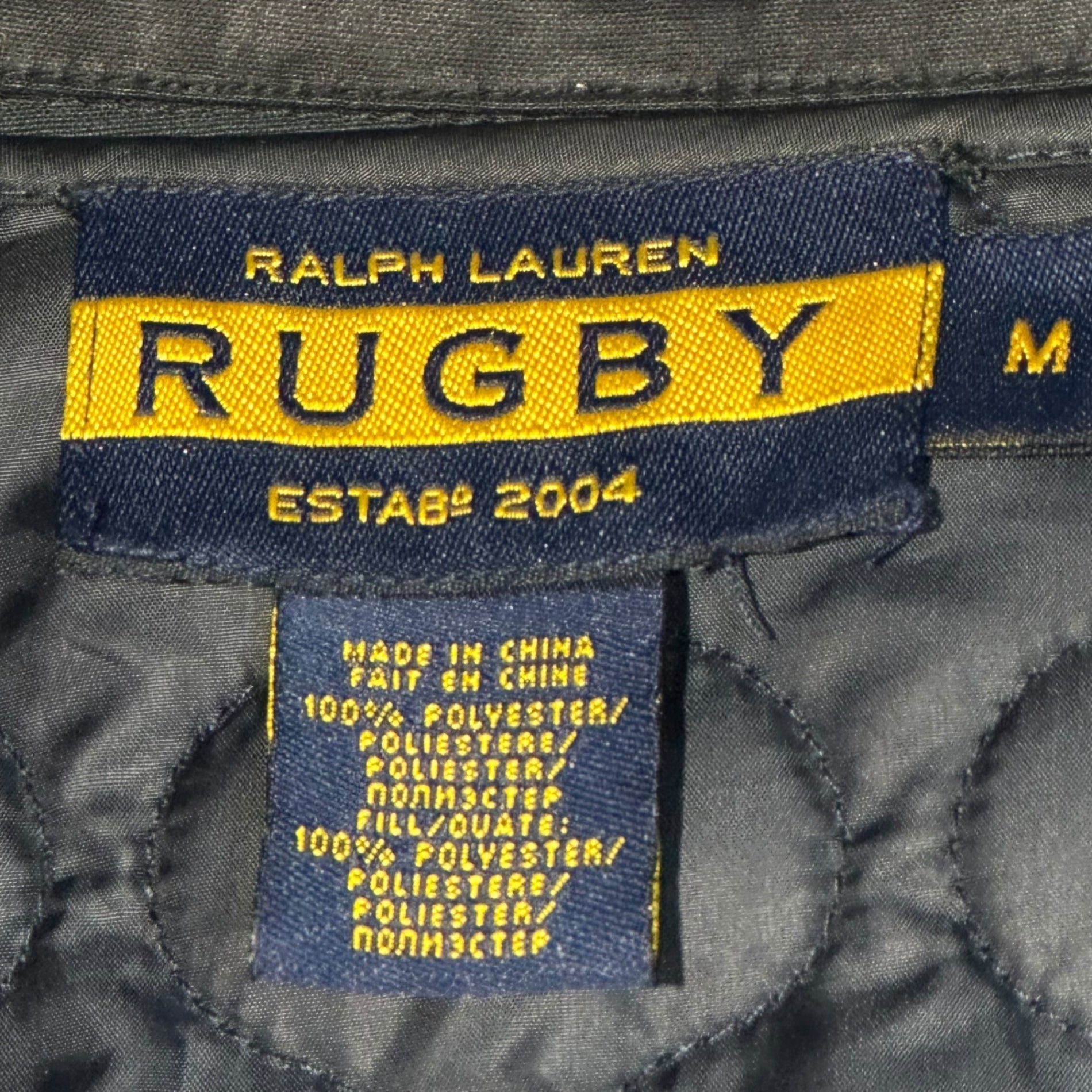 RALPH LAUREN RUGBY(ラルフローレンラグビー) Oiled Cotton Double Coat オイルドコットン ダブル コート M ネイビー