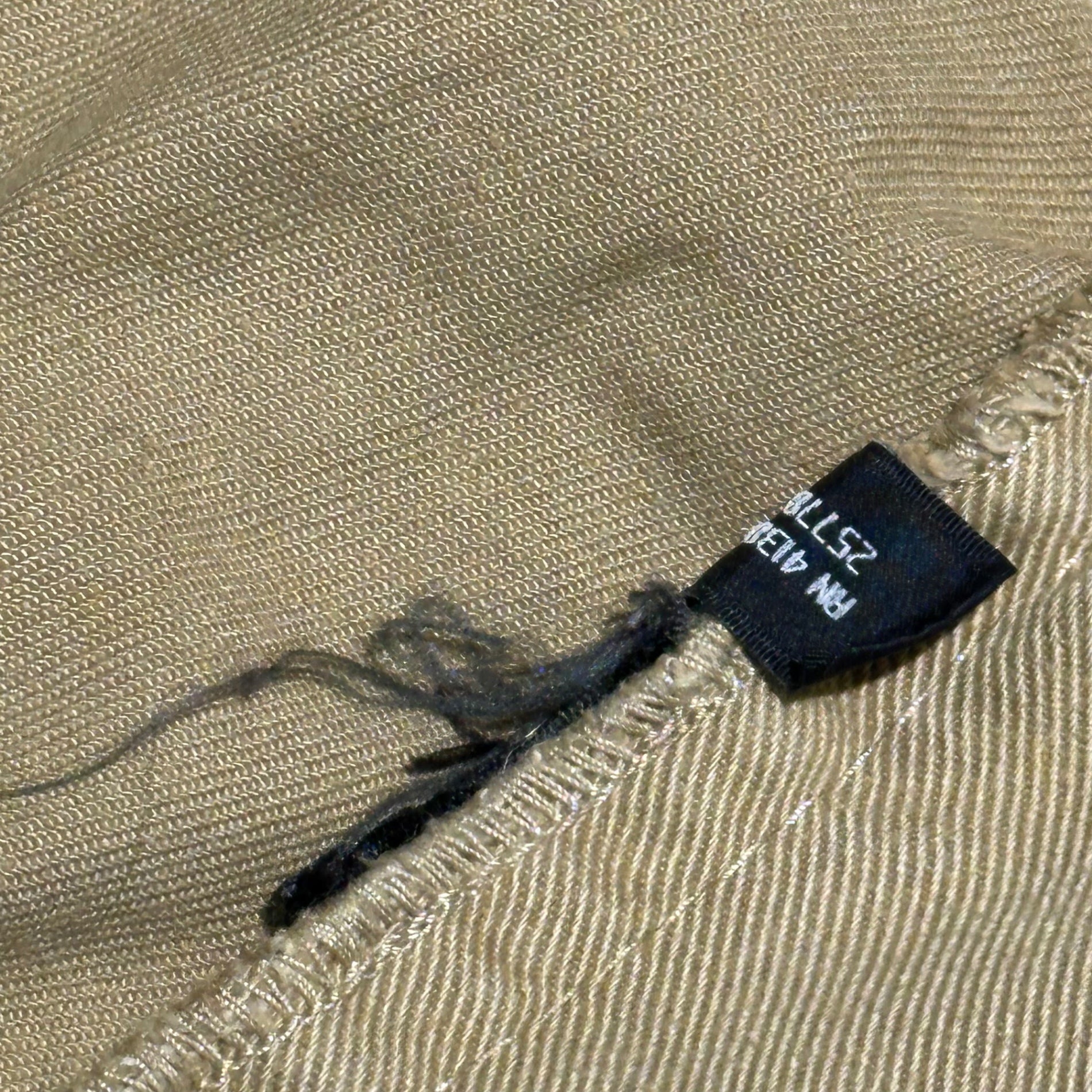 RALPH LAUREN BLACK LABEL(ラルフローレン ブラック レーベル) Biker Denim Pants バイカー デニム パンツ W32 ベージュ 品質表示タグ切取 廃番ライン