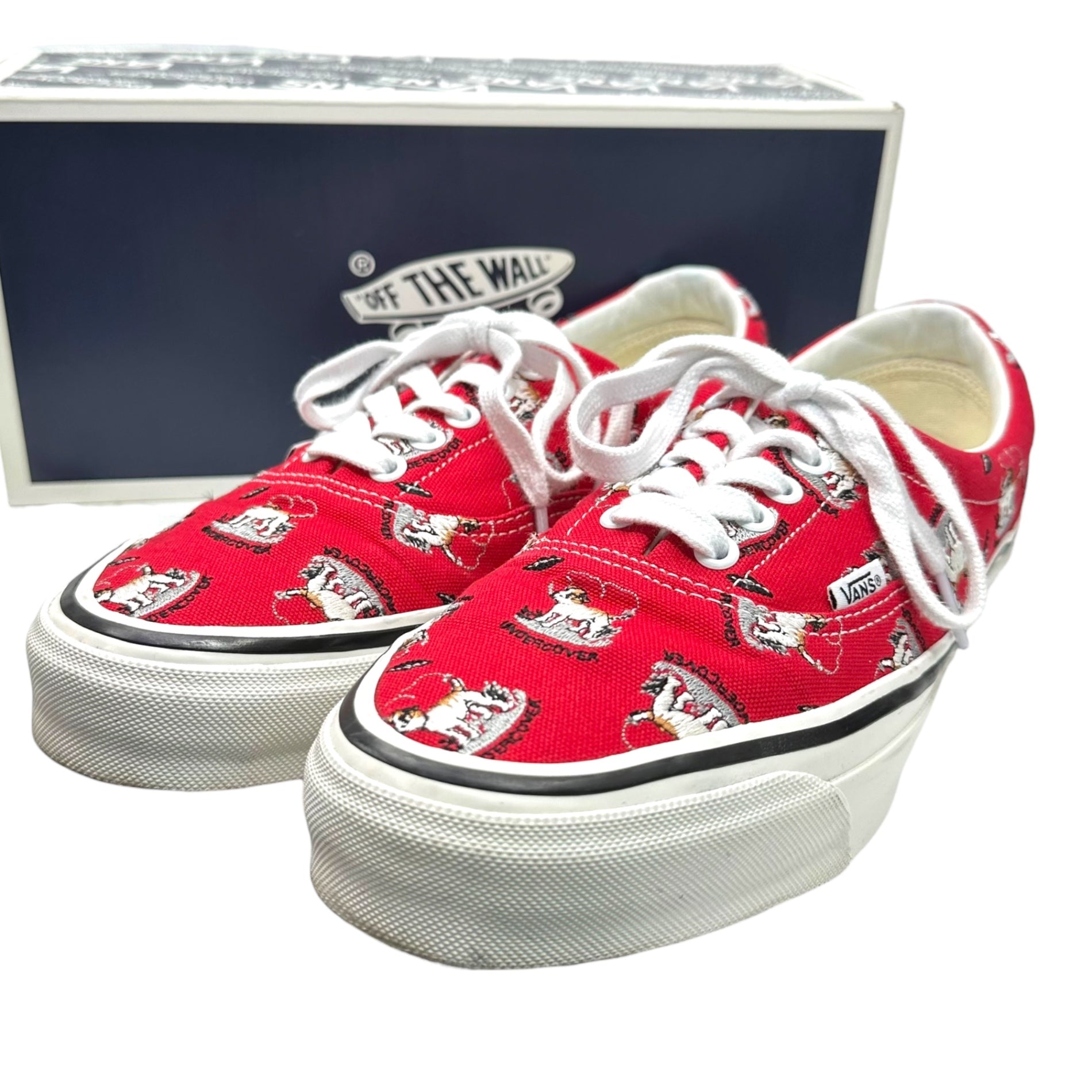 UNDERCOVER×VANS(アンダーカバー×バンズ) Otw Era 95 エラ 95 UC2E9F03 27.5cm レッド ローカット スニーカー