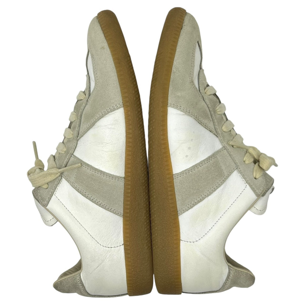 MAISON MARGIELA(メゾンマルジェラ) GERMAN TRAINER ジャーマントレーナー 36(23cm程度) グレー×ホワイト  ローカット スニーカー