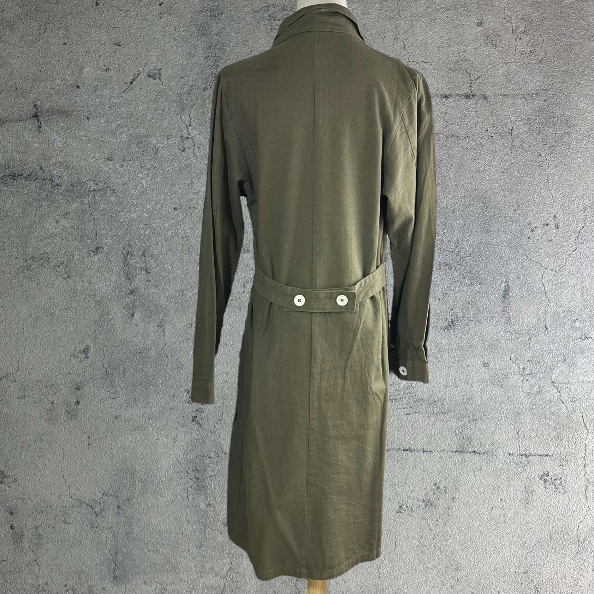 vintage(ヴィンテージ) euromilitary czech army work coat ユーロミリタリー チェコ軍ワークコート カーキ