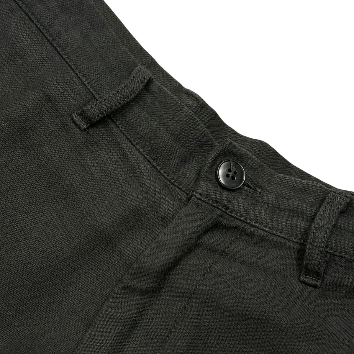 YOHJI YAMAMOTO POUR HOMME(ヨウジヤマモトプールオム) 2011AW Cotton Tapered Trousers コットン テーパード トラウザー HP-P44-014 2 ブラック パンツ