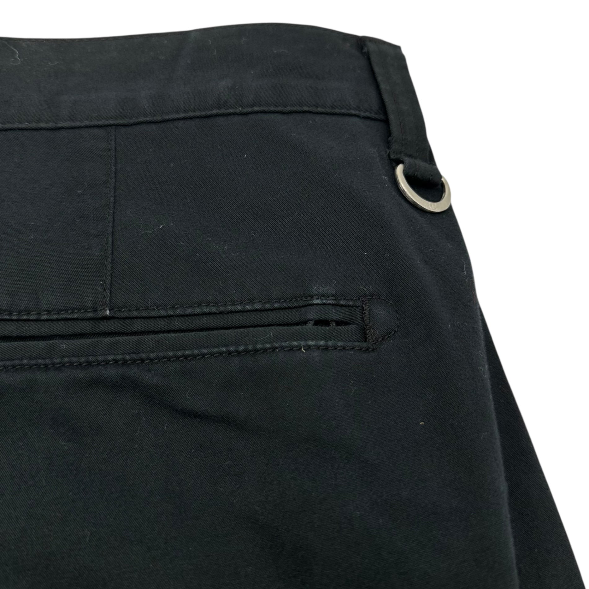 uniform experiment(ユニフォームエクスペリメント) 19AW GRAFFITI SLIM FIT CHINO PANTS グラフィット スリム チノパン パンツ UE-192011 2(M程度) ブラック×ホワイト