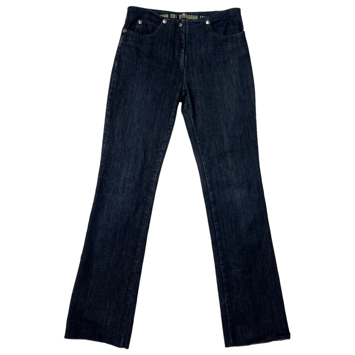 Martin Margiela(マルタンマルジェラ) 02SS~04AW HIGH CUT STANDARD LEG DENIM/ハイカット スタンダードレッグデニム/スタッズ 732P13992102 40(Lサイズ程度) インディゴ 初期　本人期　Martin Margiela 6