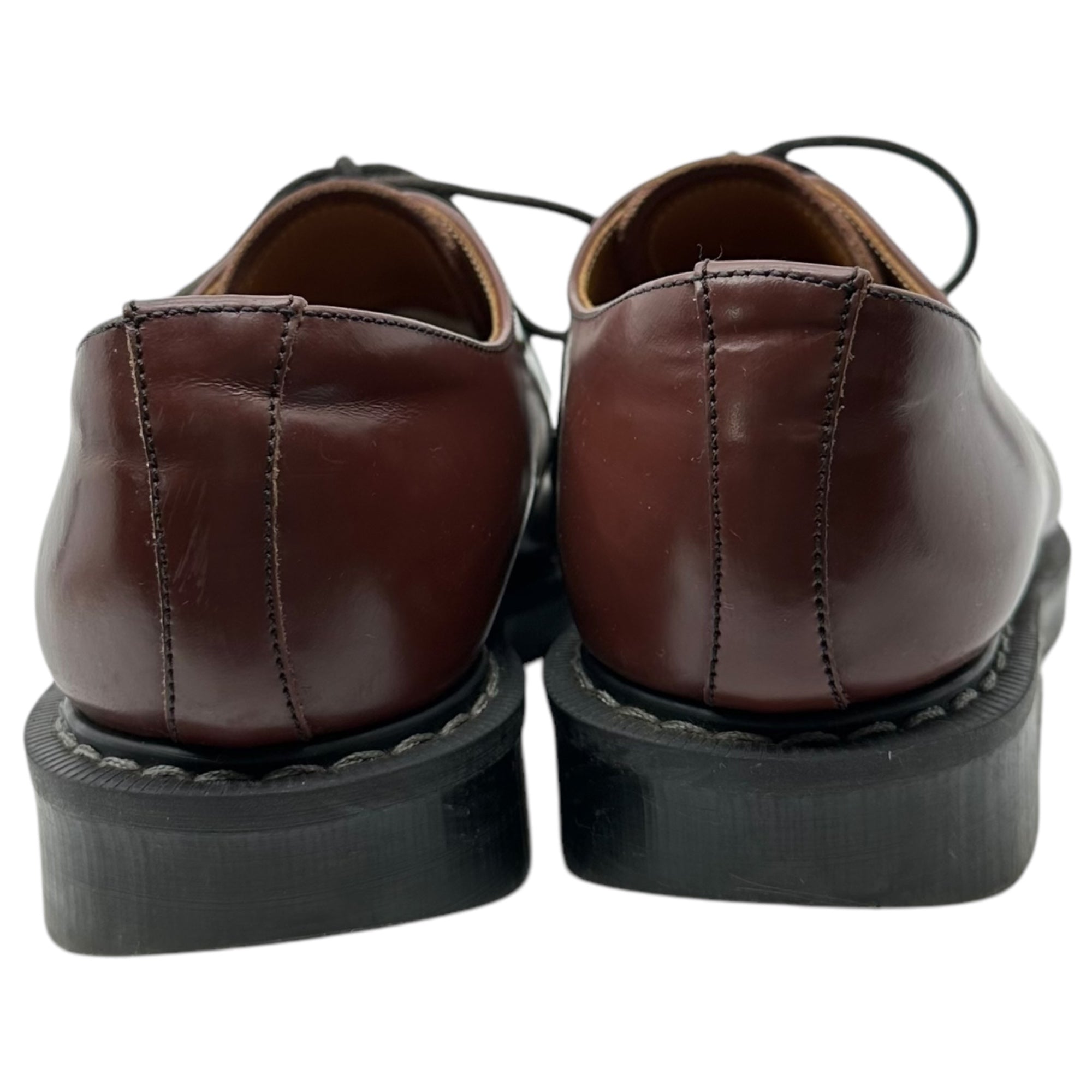 SOLOVAIR(ソロヴェアー) England made Oxblood Hi-Shine Gibson Shoe オックスフォード ハイシャイン レザー ギブソン シューズ 995 8(27cm程度) ブラウン 3 Eye 3ホール レザー 2488