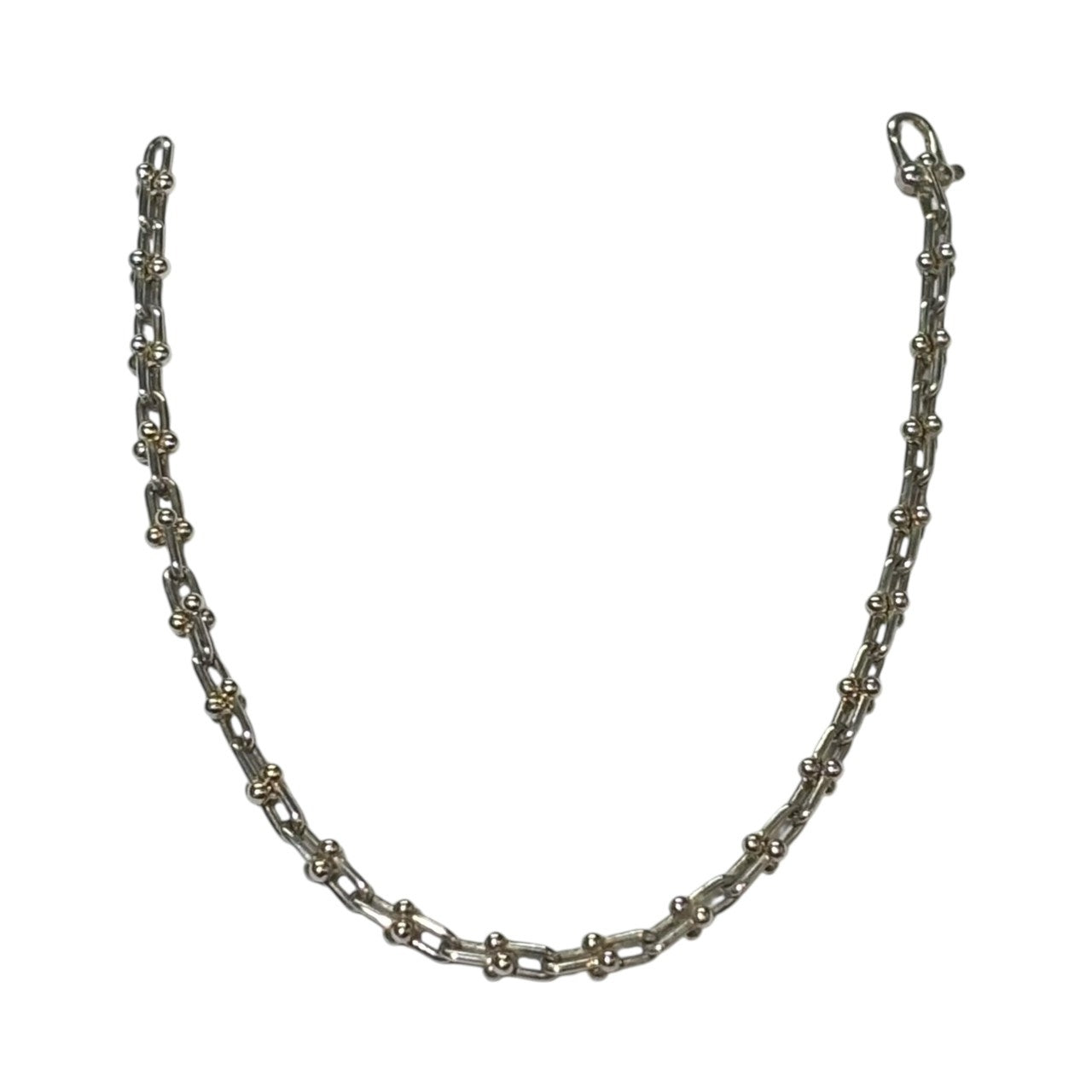TIFFANY & CO.(ティファニー) Hardware Micro Link Bracelet ハードウェア マイクロ リンク ブレスレット Micro シルバー Ag 925