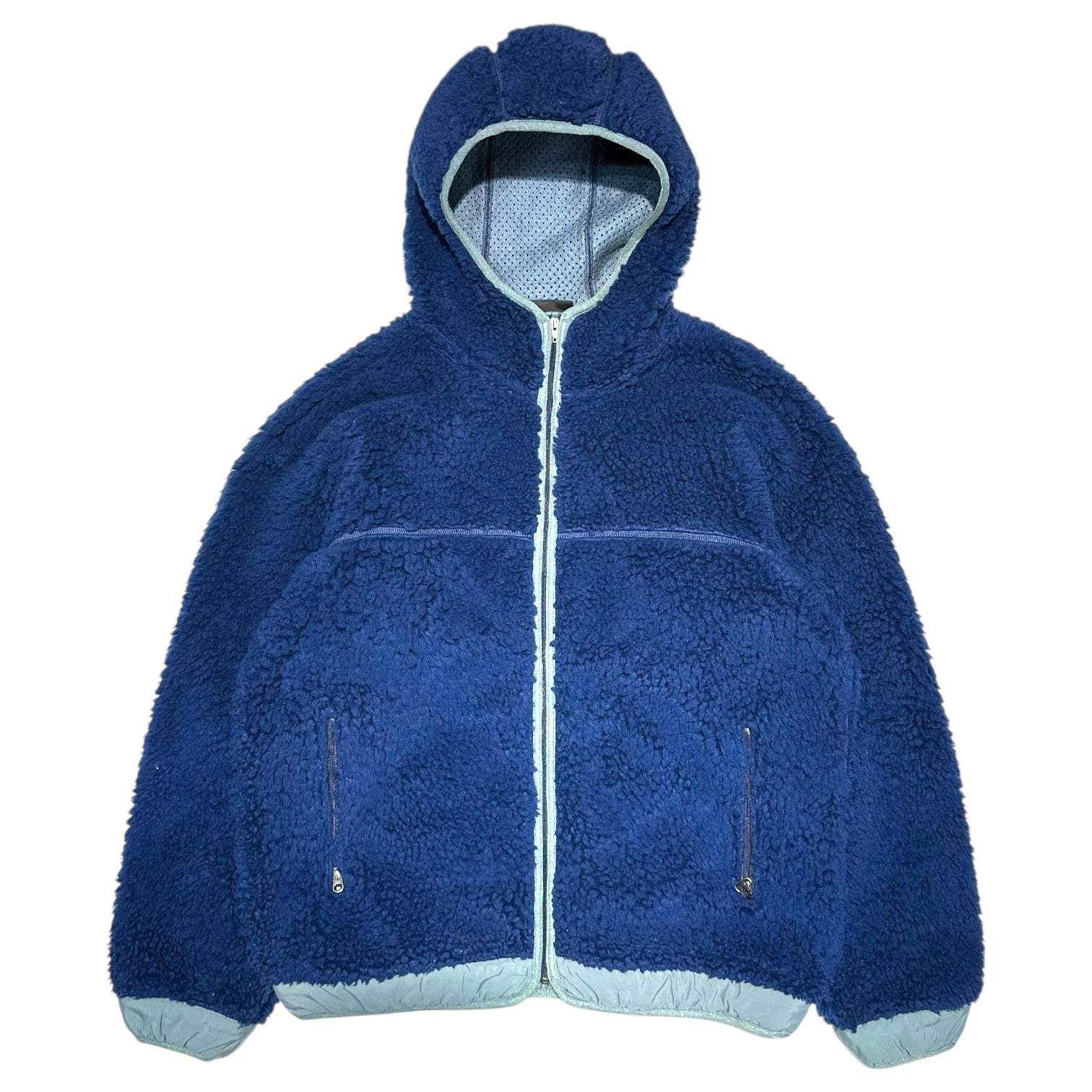 Patagonia(パタゴニア) 2004AW RETRO RHYTHM HOODY レトロ リズム フーディ 20930 M ネイビー USA製 廃番品 ボア ジャケット 00's