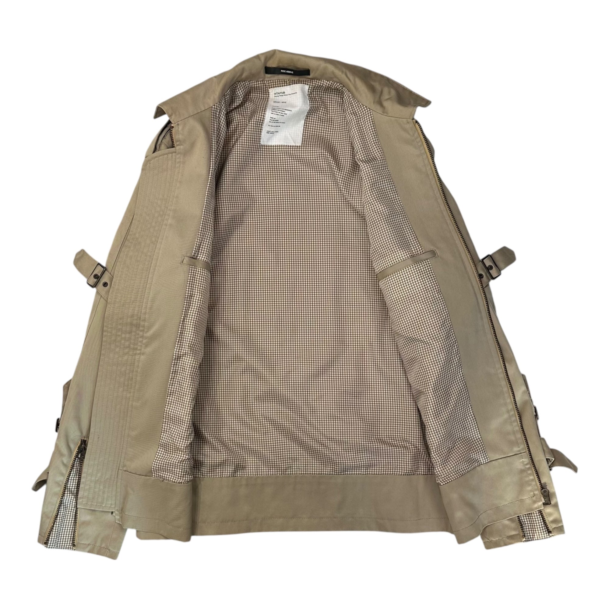 WTAPS(ダブルタップス) 10SS 96-69 Bondage Military Jacket ボンテージ ミリタリー ジャケット 101GWDT-JKM03 M ベージュ