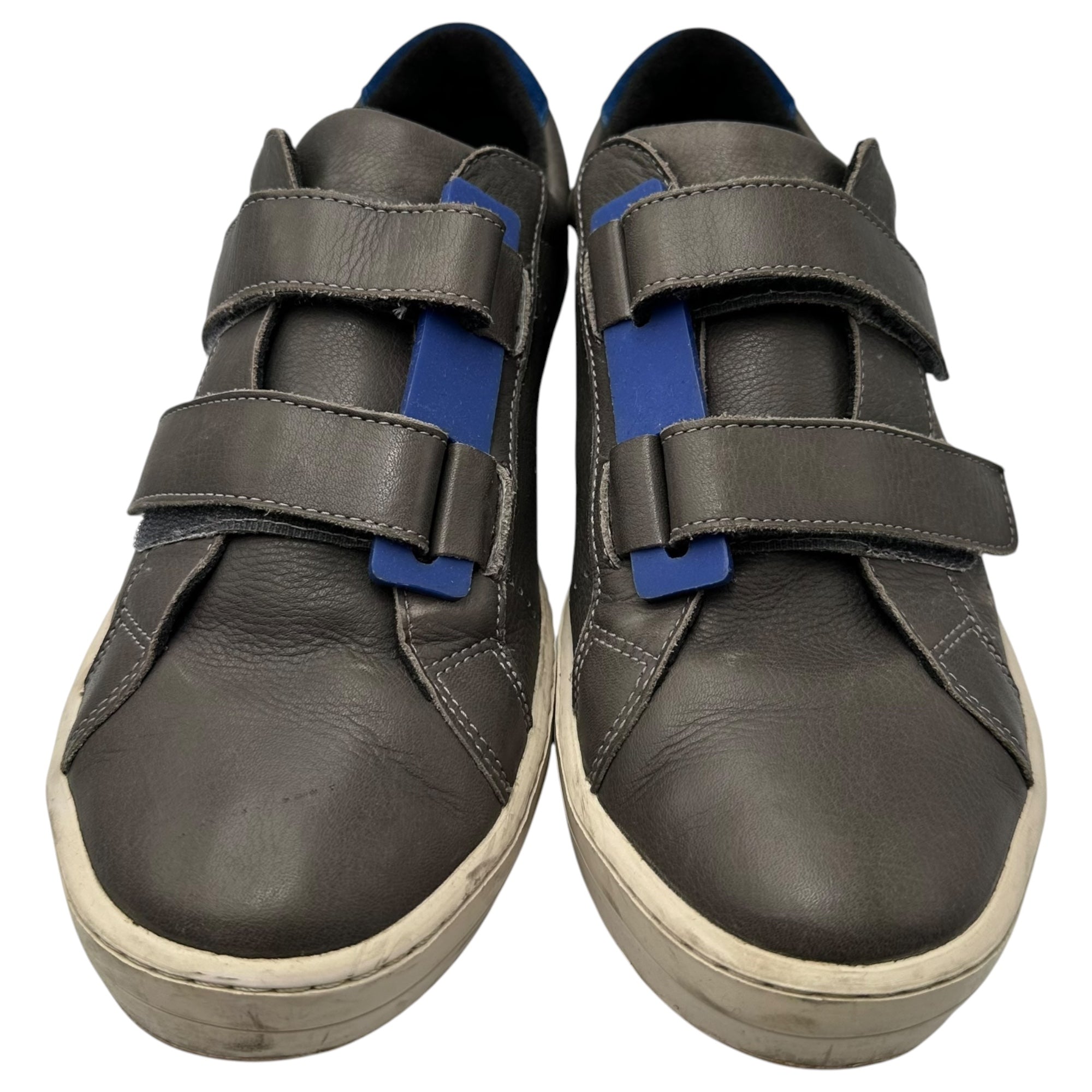 CAMPER TWINS by mintdesigns(カンペール ツインズ バイ ミントデザイン) Velcro Leather Sneakers ベルクロ レザー スニーカー 18803-001 43(27.5cm) グレー×ブルー