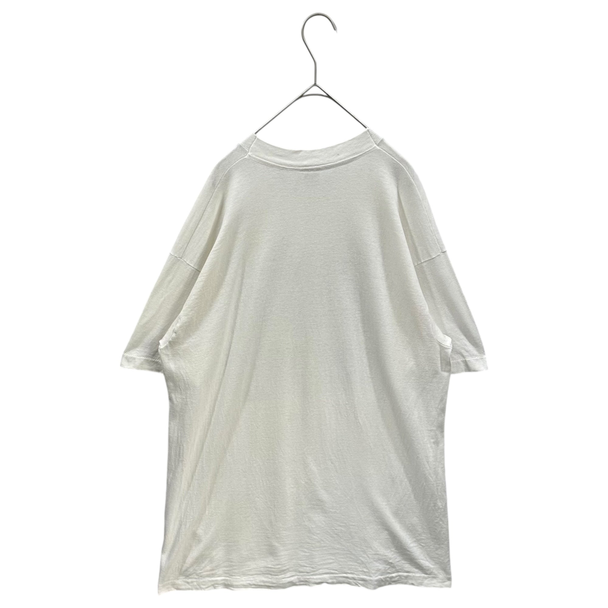 VINTAGE(ヴィンテージ) 1990's  Zebra Barcode Animal T-Shirt ゼブラ バーコード アニマル Tシャツ L ホワイト×ブラック human-i-tees