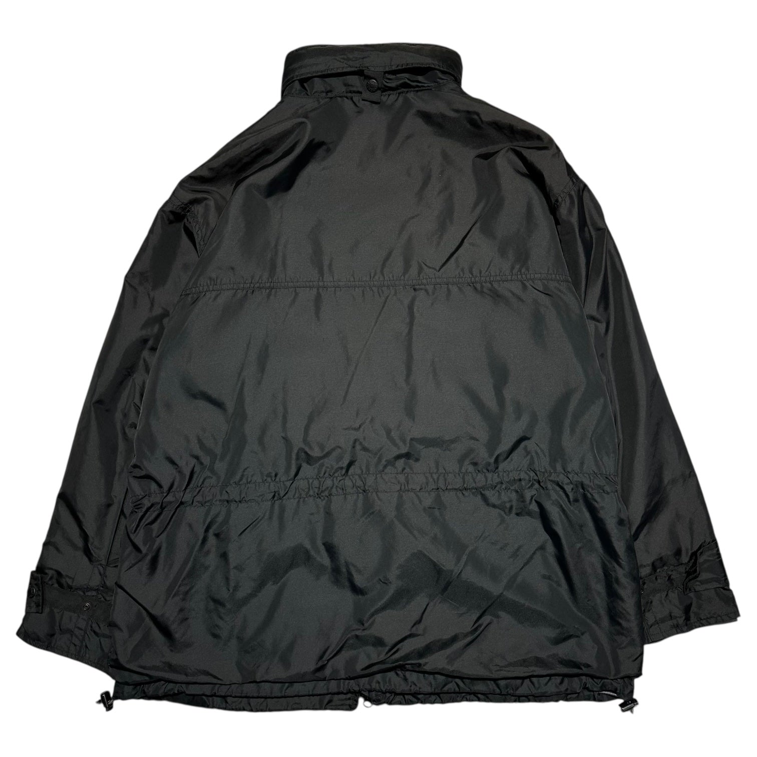 POLO SPORT(ポロスポーツ) 90's Logo Patch Mountain Parka ロゴ ワッペン マウンテンパーカー 2534-7703 L ブラック 90年代 ヴィンテージ ナイガイ