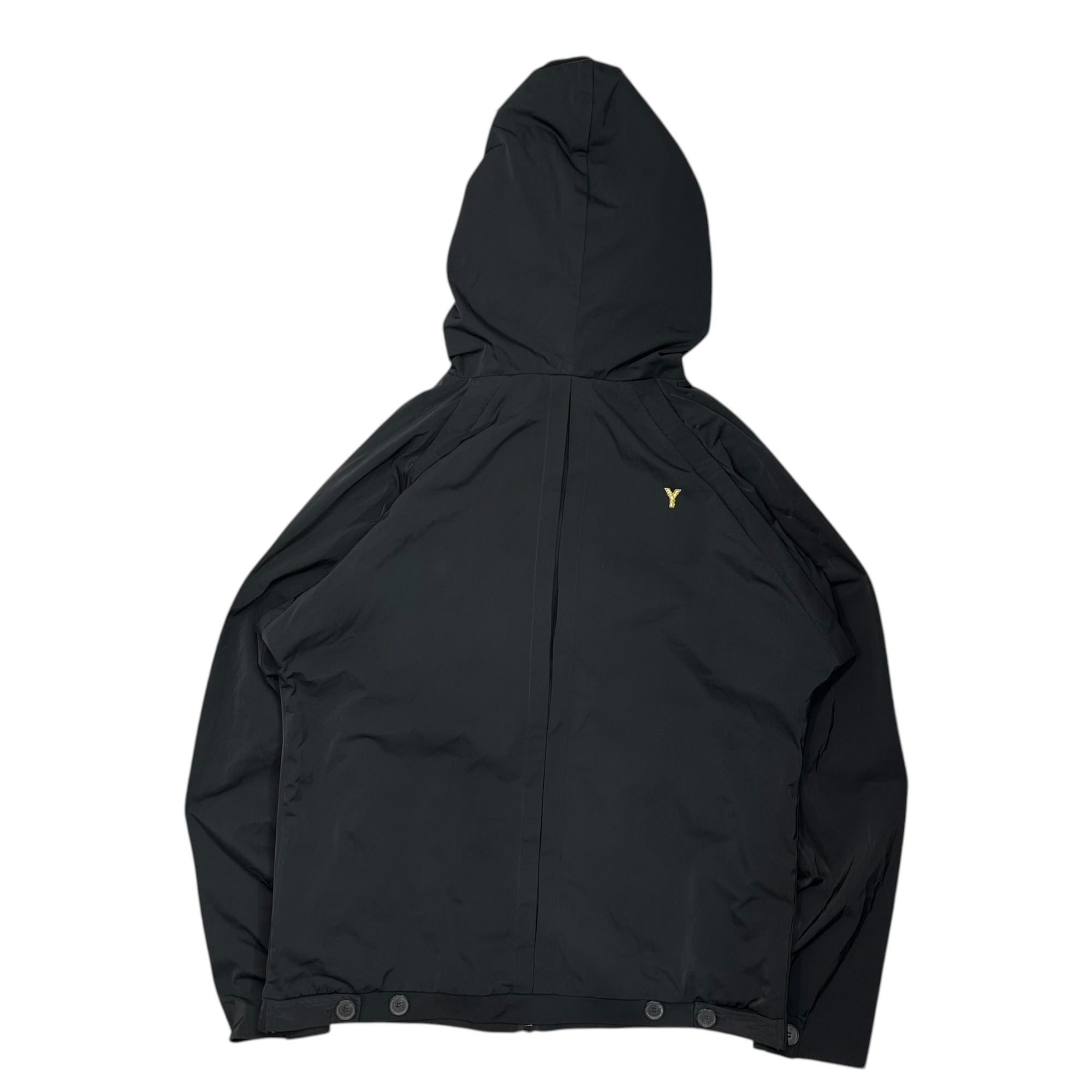 GASPARD YURKIEVICH(ガスパールユルケヴィッチ) 08AW Big Zip Mountain Parka ビッグ ジップ マウンテンパーカー S ブラック