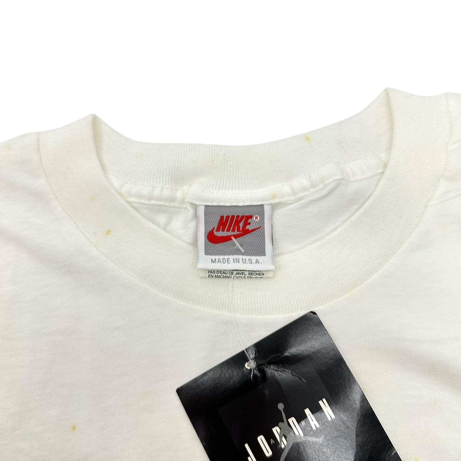 NIKE(ナイキ) 90's AIR JORDAN 23 ジョーダン シルエット Tシャツ 134362-100 L ホワイト 90年代 ヴィンテージ デッドストック