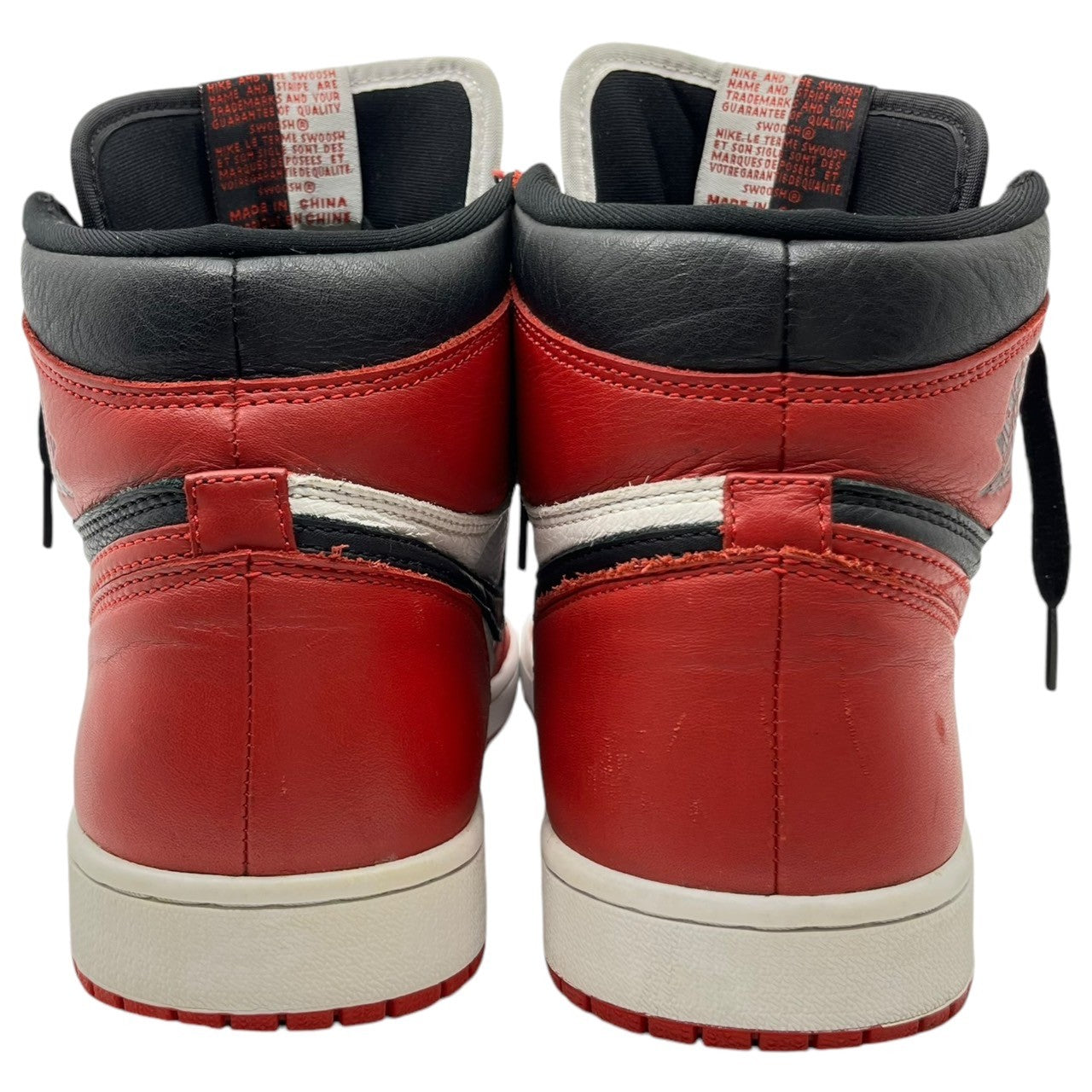 NIKE(ナイキ) AIR JORDAN 1 RETRO HIGH OG HOMAGE TO HOME エア ジョーダン 1 レトロ ハイ 861428-061 28cm ブラック×レッド×ホワイト ハイカット スニーカー NRG