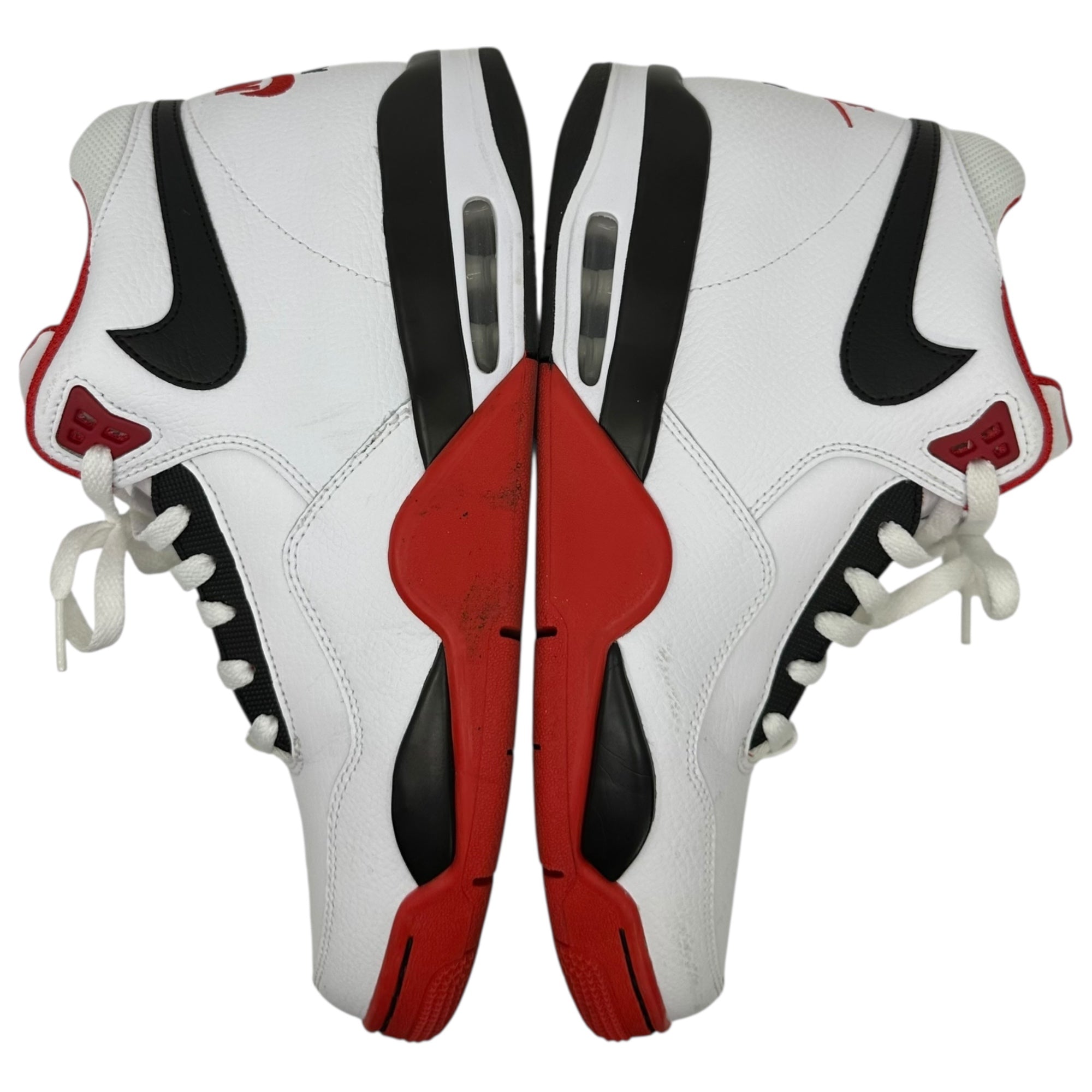 NIKE(ナイキ) Flight Legacy フライトレガシー スニーカー BQ4212-100 28.5cm ホワイト×レッド