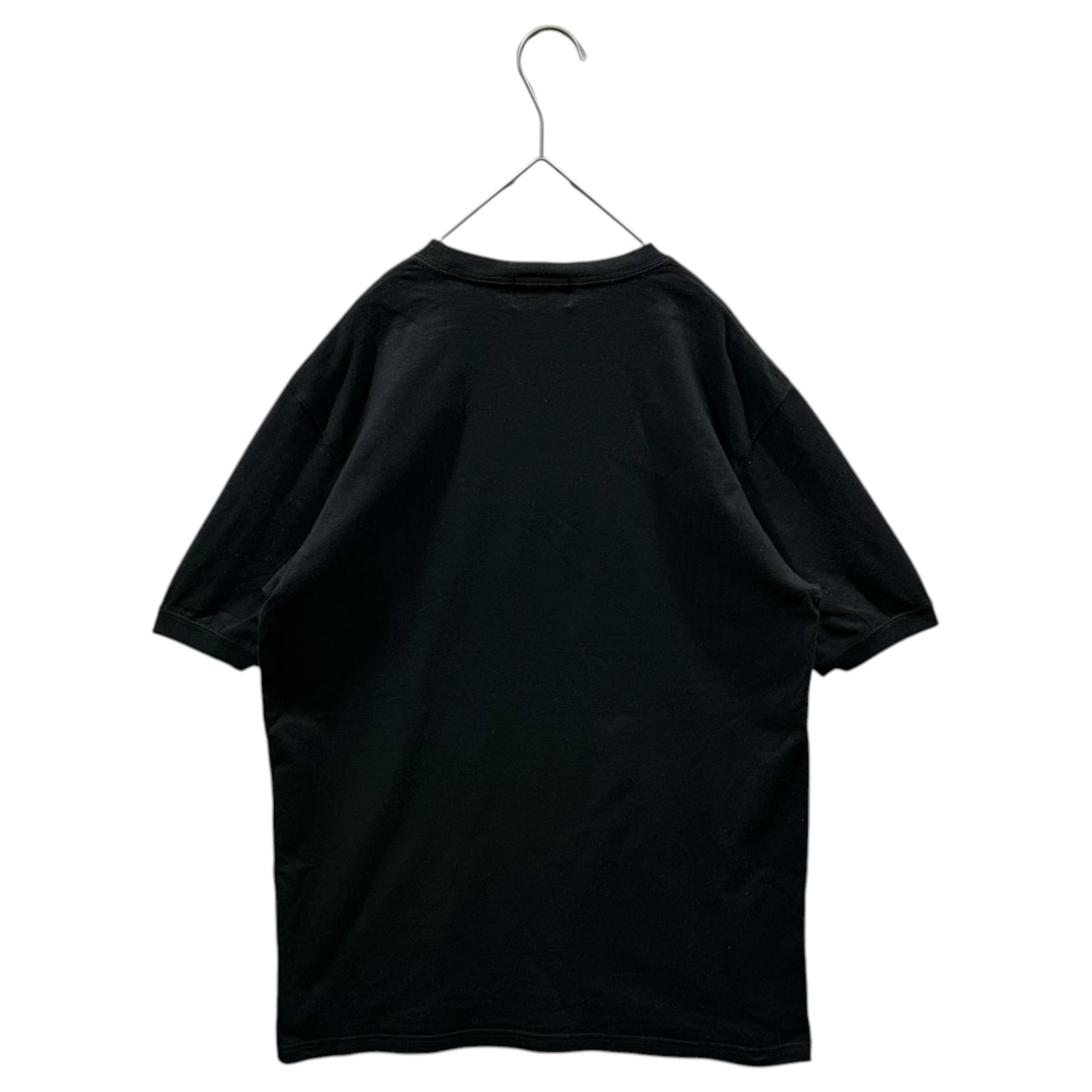 GOODENOUGH(グッドイナフ) 2015's Felt Logo S/S T-Shirt フェルト ロゴ 半袖 Tシャツ L ブラック×ホワイト
