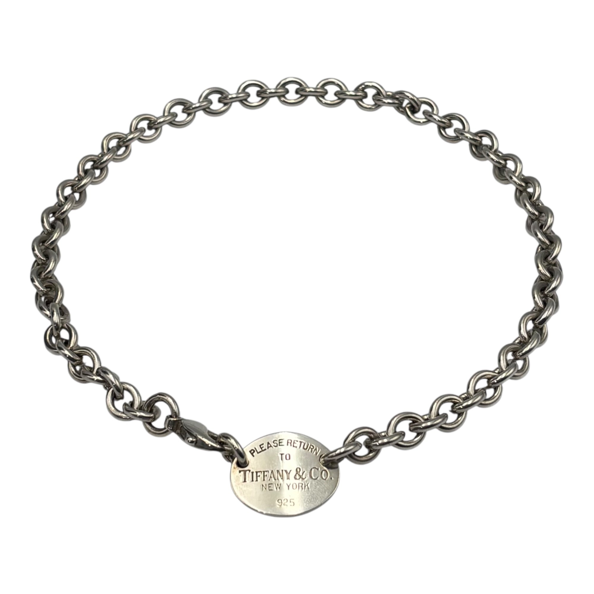 TIFFANY & CO.(ティファニー) Round Return to Chain Necklace