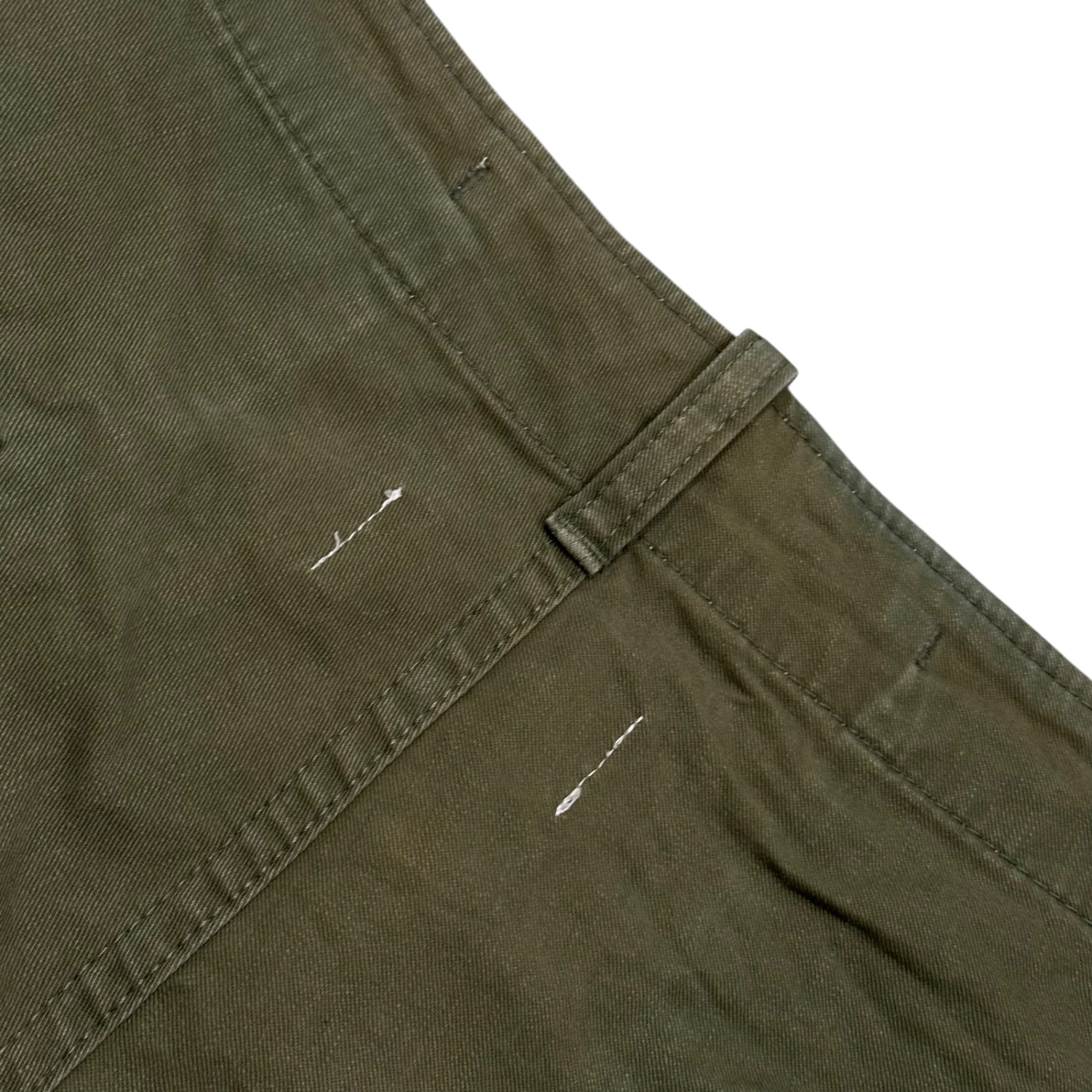 eye COMME des GARCONS JUNYA WATANABE MAN(アイコムデギャルソンジュンヤワタナベマン) 2014SS Cotton Cropped Cargo Pants コットン クロップド カーゴ パンツ WM-P906 M セージグリーン AD2013