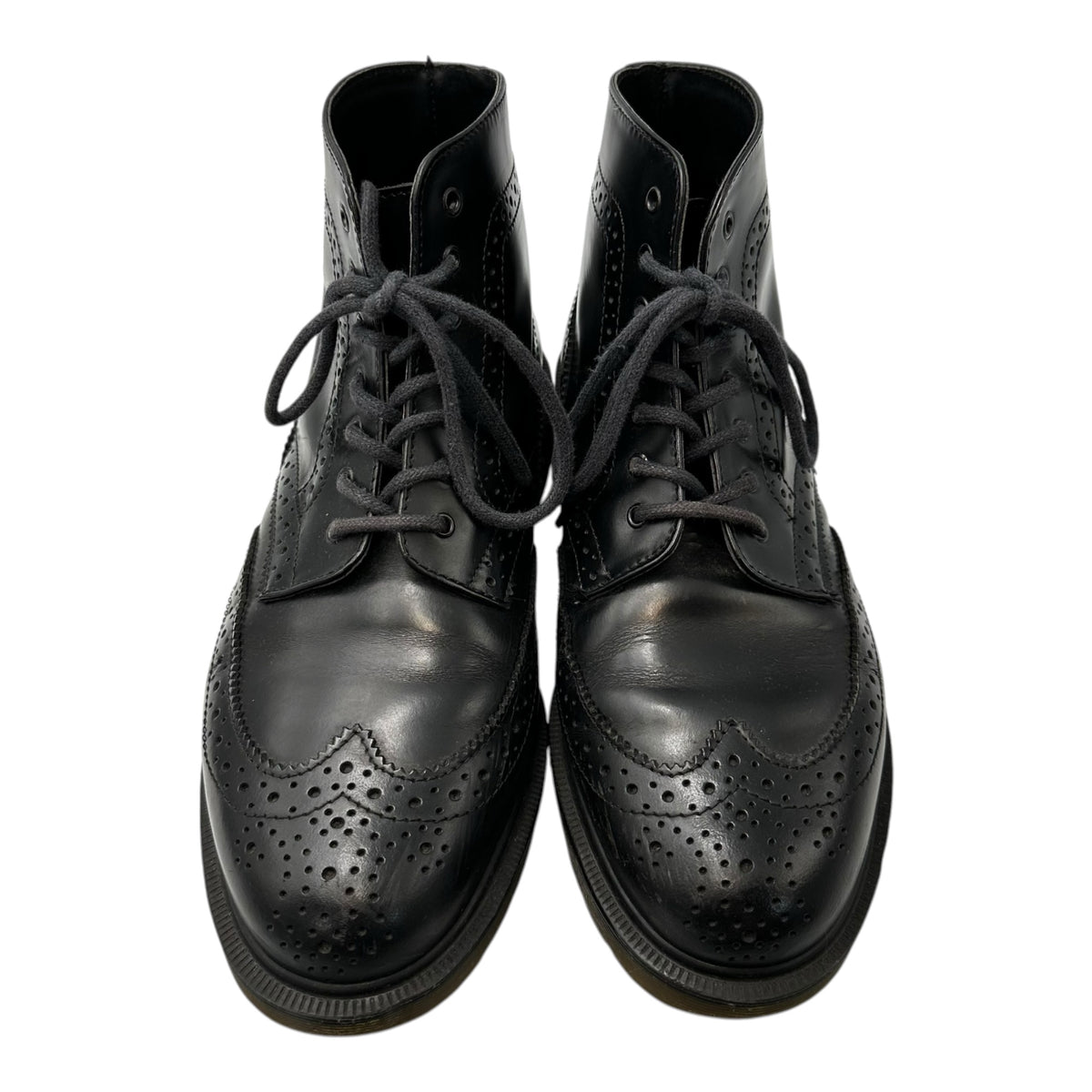 DR.MARTENS(ドクターマーチン) England made Wingtip Boots イングランド製 ウィングチップ 7ホール ブーツ 9582 UK 8(27.0cm程度) ブラック