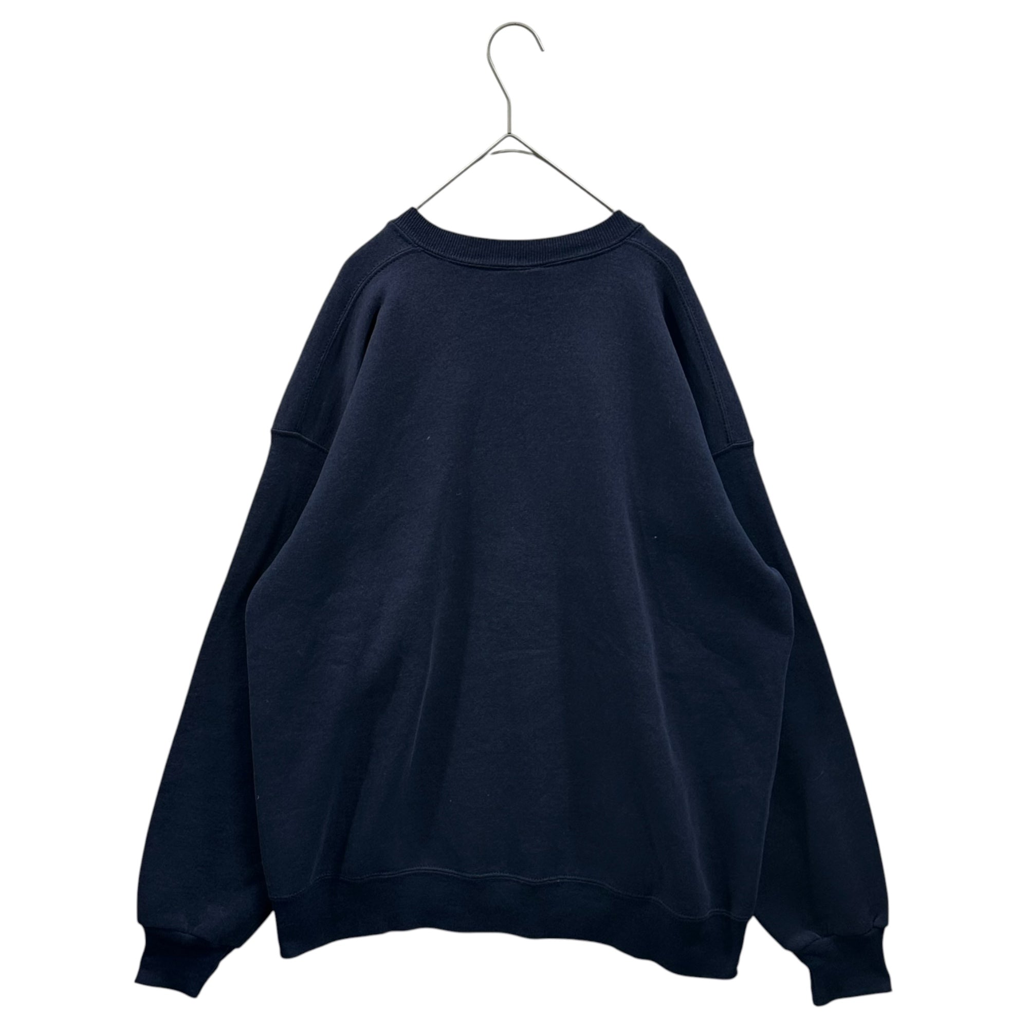 NIKE(ナイキ) 90's USA made Logo Embroidered Crew Neck Sweatshirt ロゴ 刺繍 クルーネック スウェット L ネイビー 90年代 ヴィンテージ 白タグ