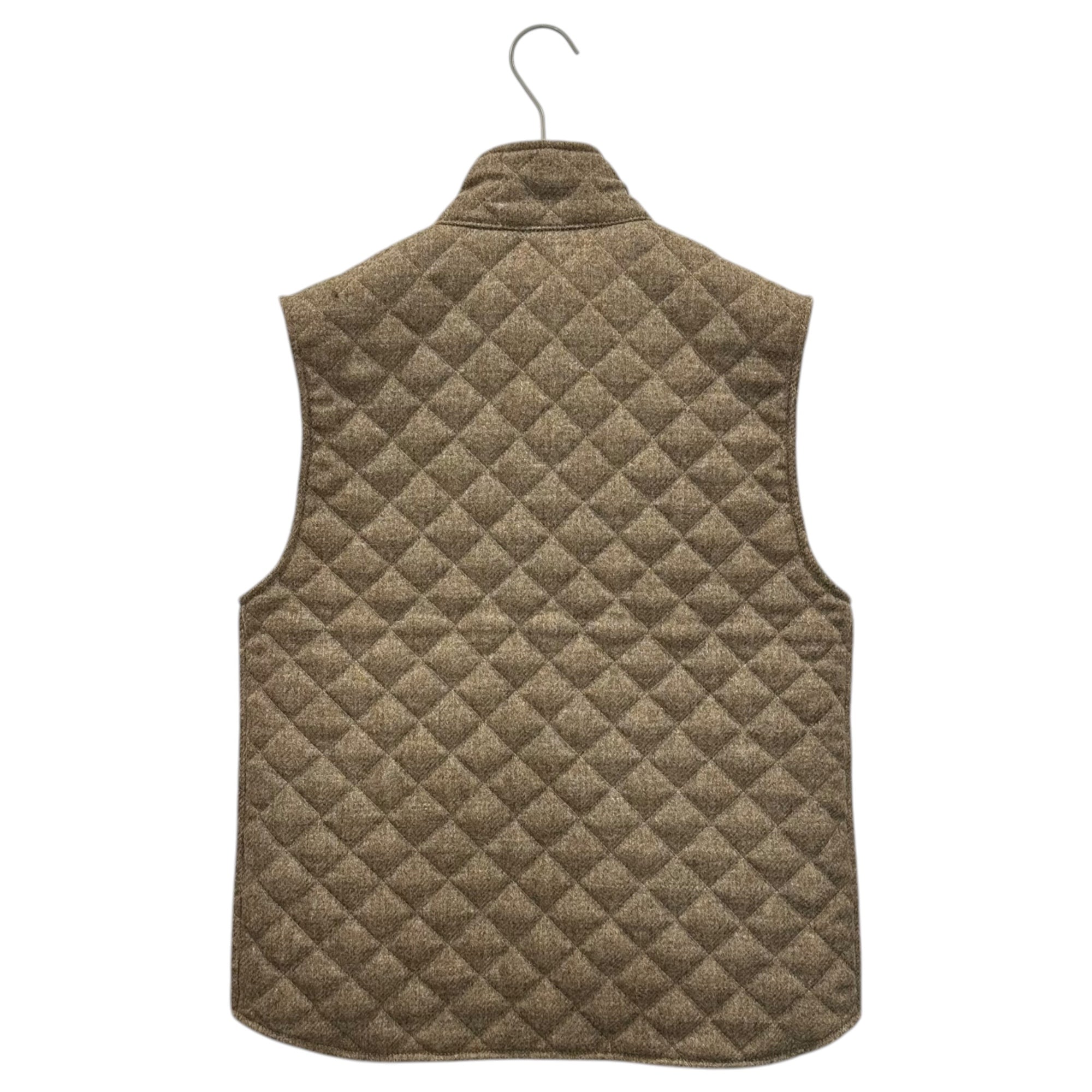 MACKINTOSH(マッキントッシュ) Scottish made Quilted Wool Vest スコットランド製 キルティング ウール ベスト 36 ベージュ