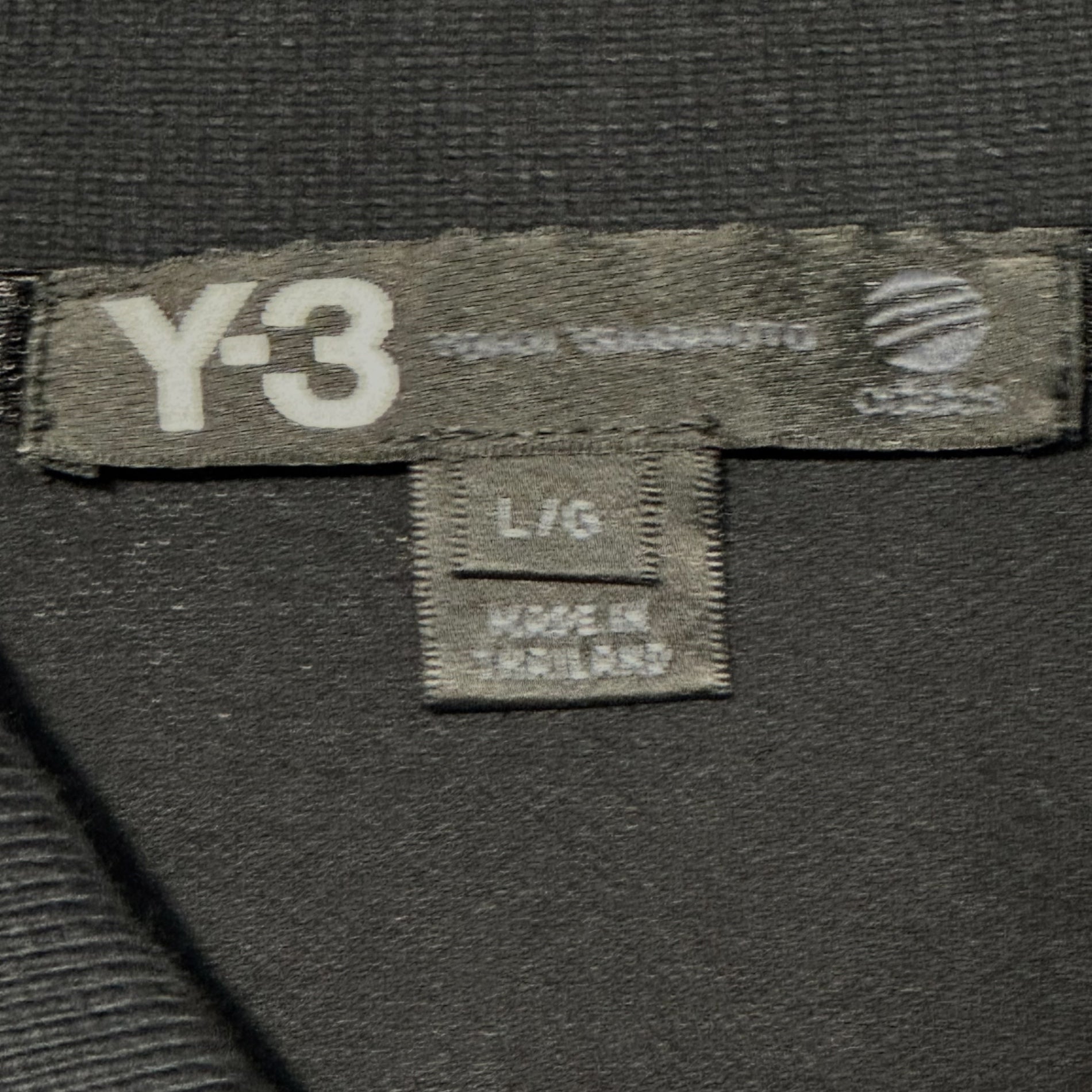 Y-3(ワイスリー) 11SS Logo Patch Polo Shirt ロゴ ワッペン ポロシャツ V12161 L ブラック