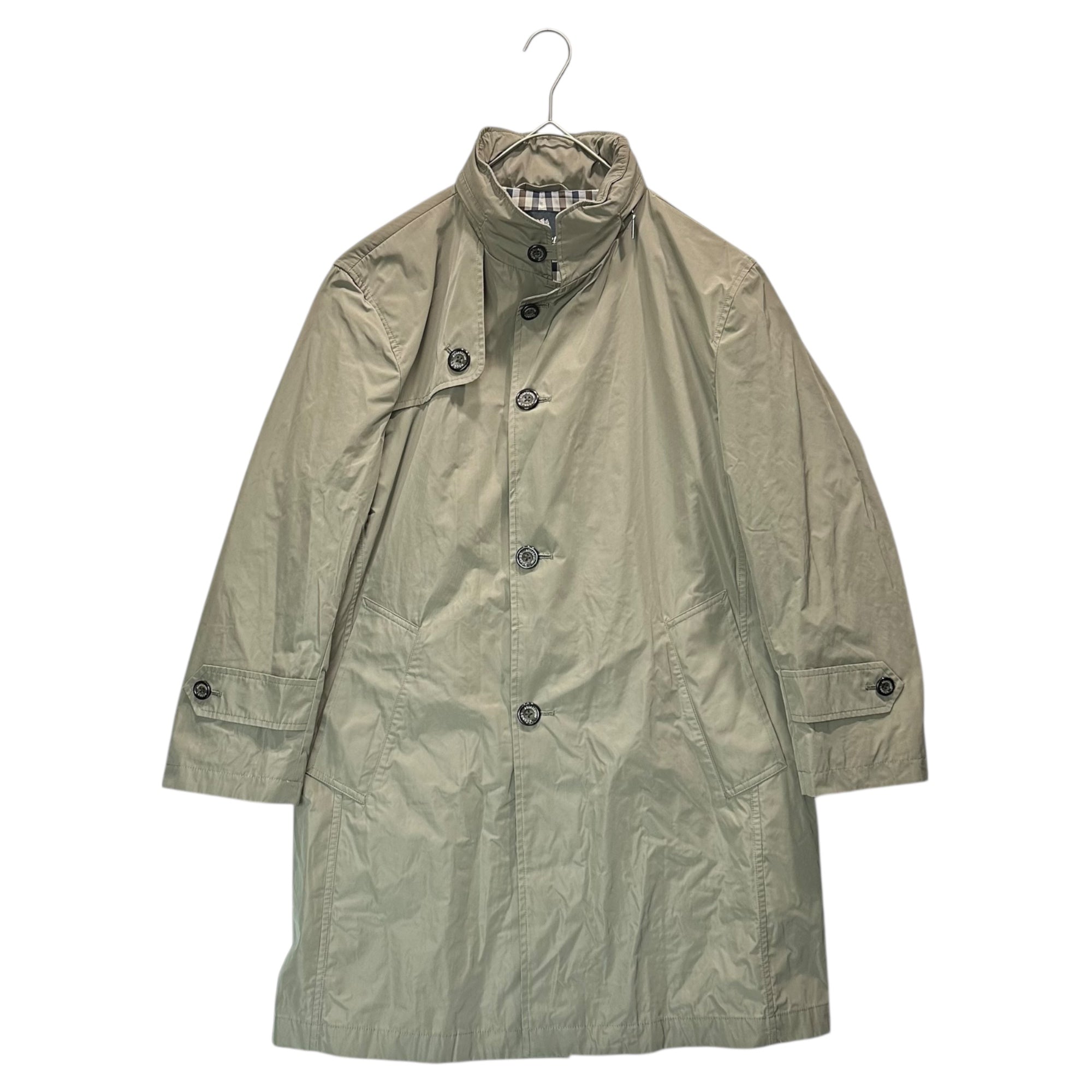 Aquascutum(アクアスキュータム) Trench Design Hooded Raincoat トレンチ デザイン フード収納 レインコート 2207251004-83 38(M程度) カーキ