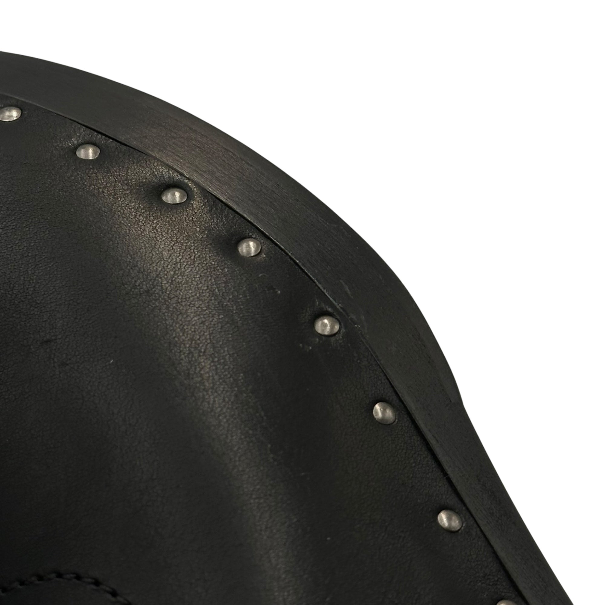 ENFANTS RICHES DEPRIMES(アンファン リッシュ デプリメ) Studded Leather Clogs スタッズ レザー クロッグス メタル スリッポン 40 ブラック×シルバー NUBIANなど取扱 ERD