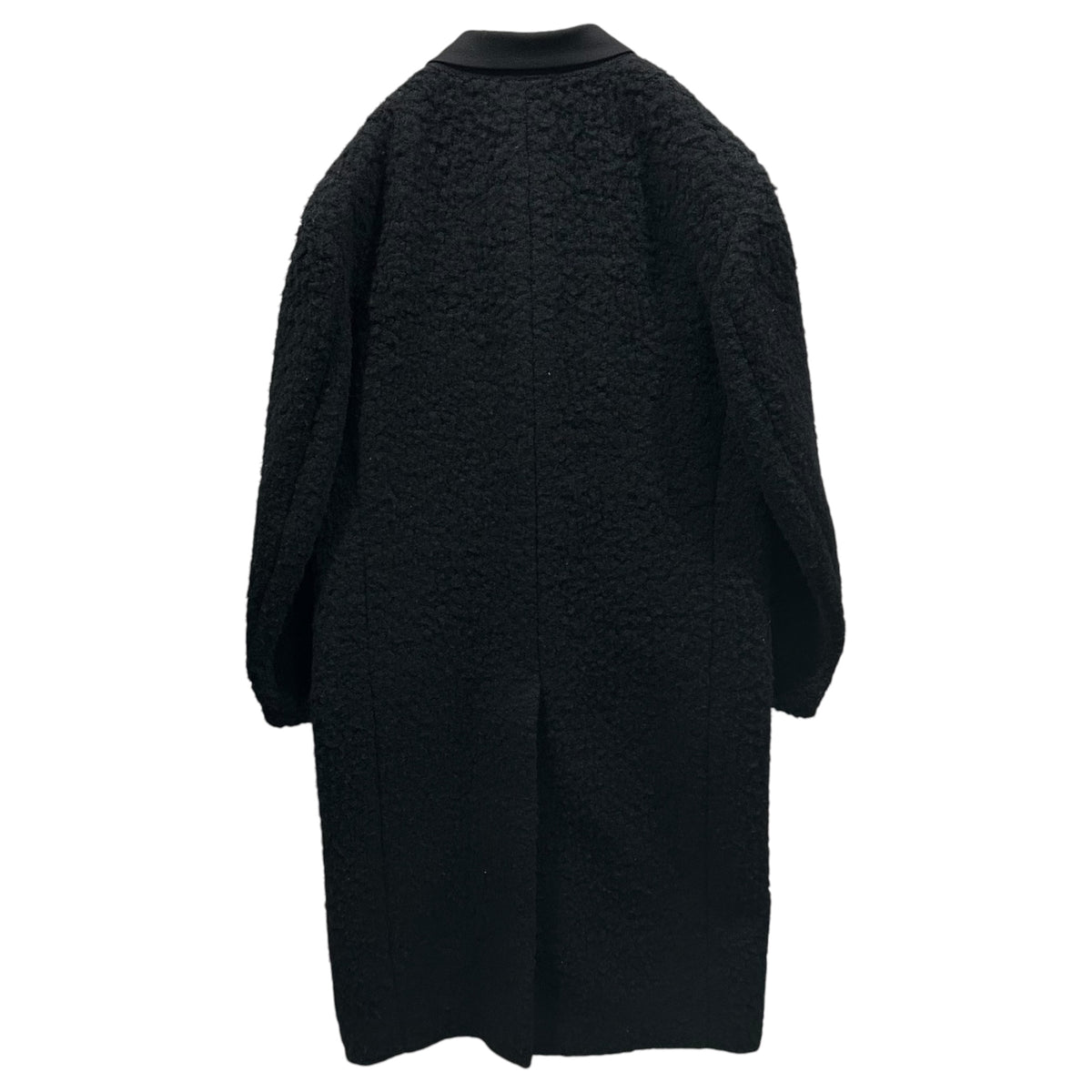 PAUL SMITH(ポールスミス) 2019AW Side-Belt Boa Chester Coat サイド ベルト ボア チェスター コート PF-IS-71439 L ブラック×ブルー 648T