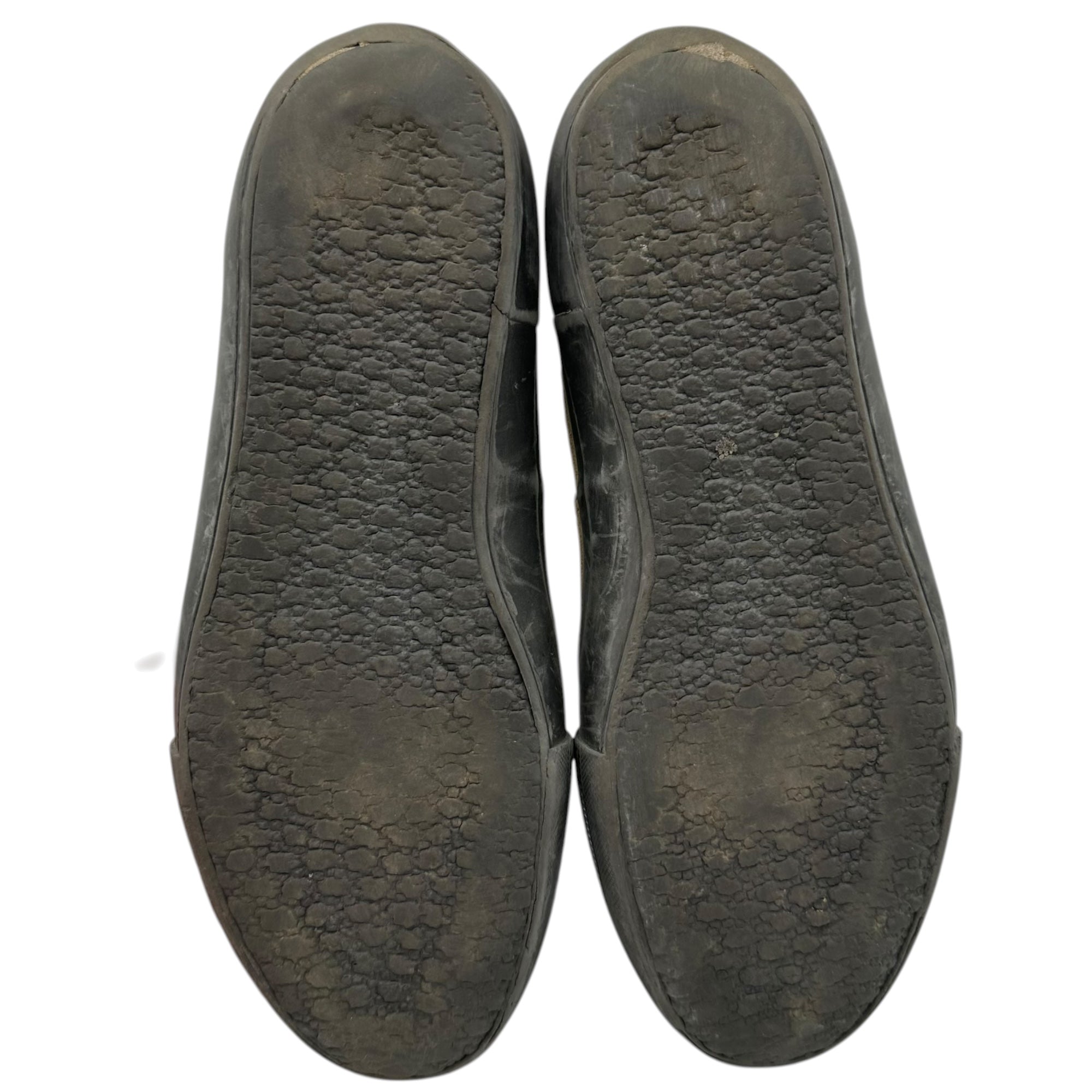 COMME des GARCONS(コムデギャルソン) Suede Mary Jane Flat Sneakers スウェード メリージェーン フラット スニーカー ET06 7(25.0cm) ベージュ×ブラック 男性着用可能