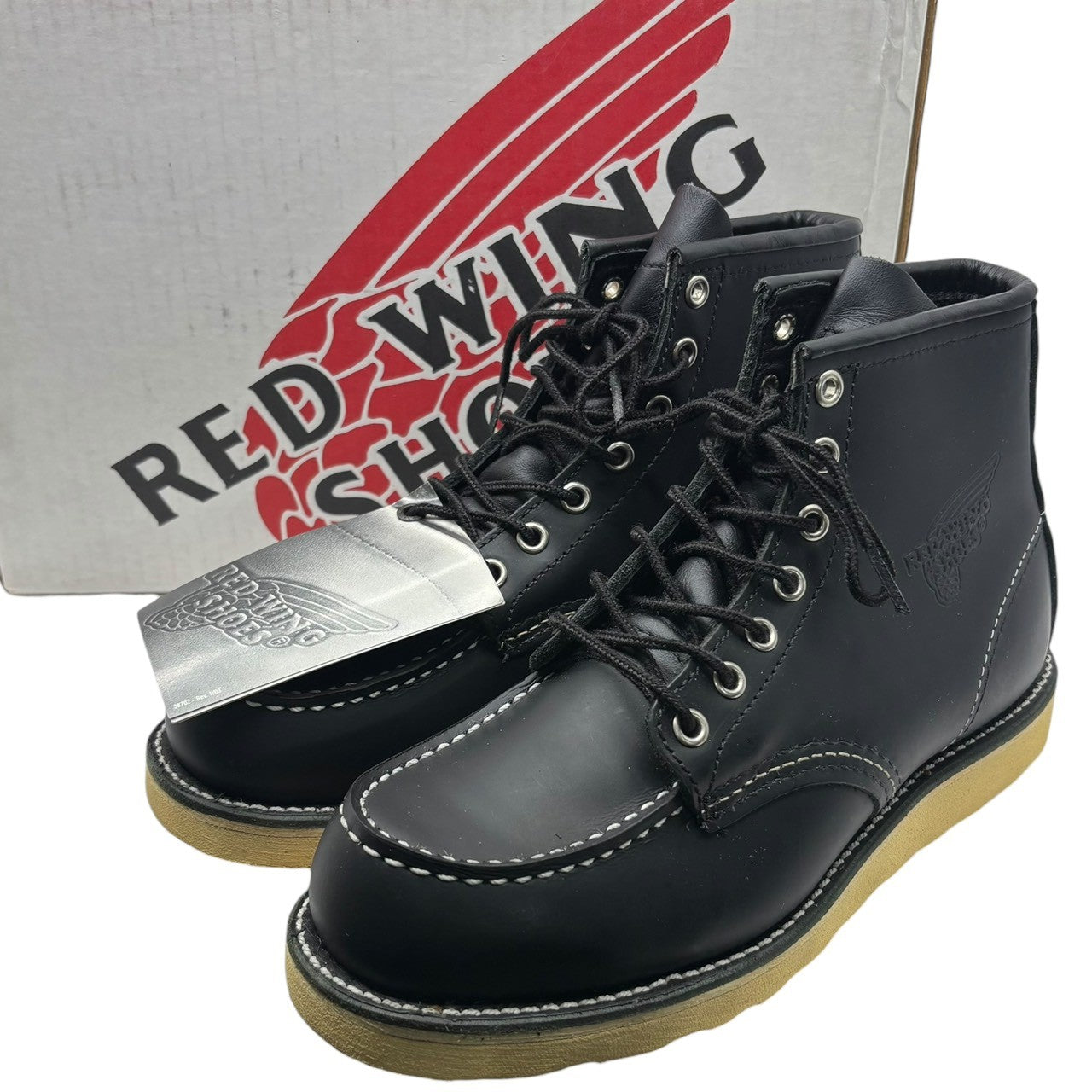 REDWING(レッドウィング) 2005年製造 6" Classic Moc 6インチ クラシックモック アイリッシュ セッター 8130 7D(25cm程度) ブラック ワーク ブーツ