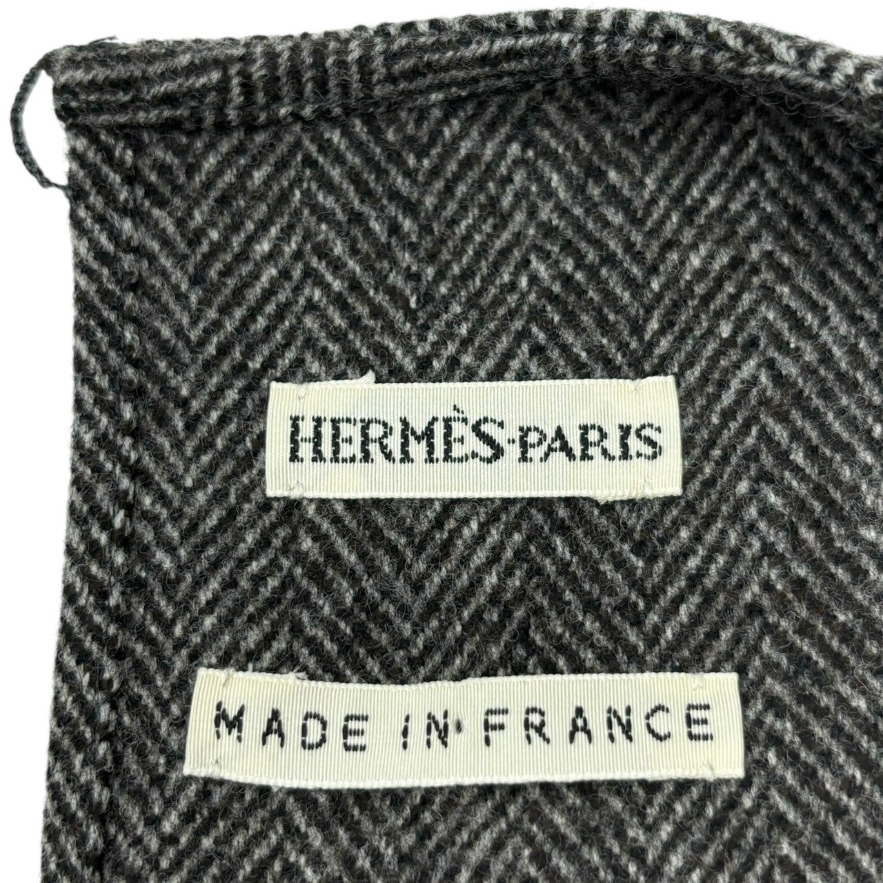 HERMES(エルメス) BY MARGIELA Tweed sleeveless skirt setup マルジェラ期 ツイード ノースリーブ スカート セットアップ 36(M程度) ブラウン ロング タイト ブラウス アーカイブ