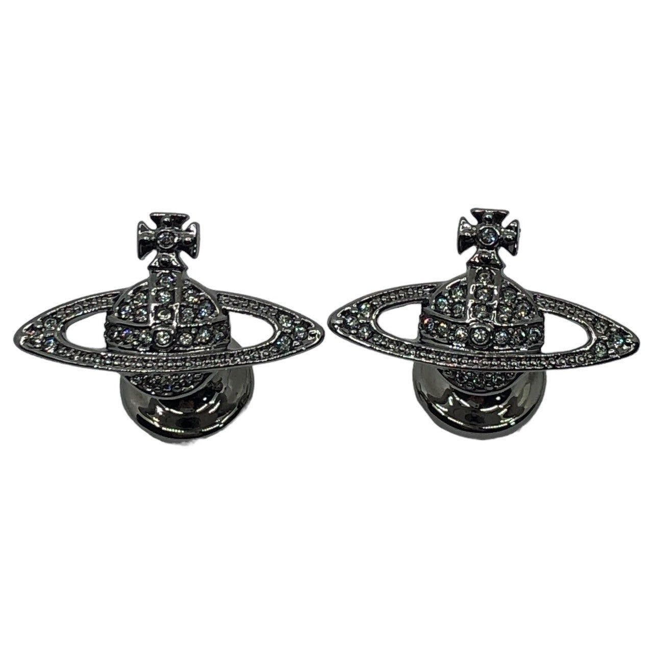 Vivienne Westwood(ヴィヴィアンウエストウッド) orb cufflinks オーブ ロゴ カフス ブラック 箱付