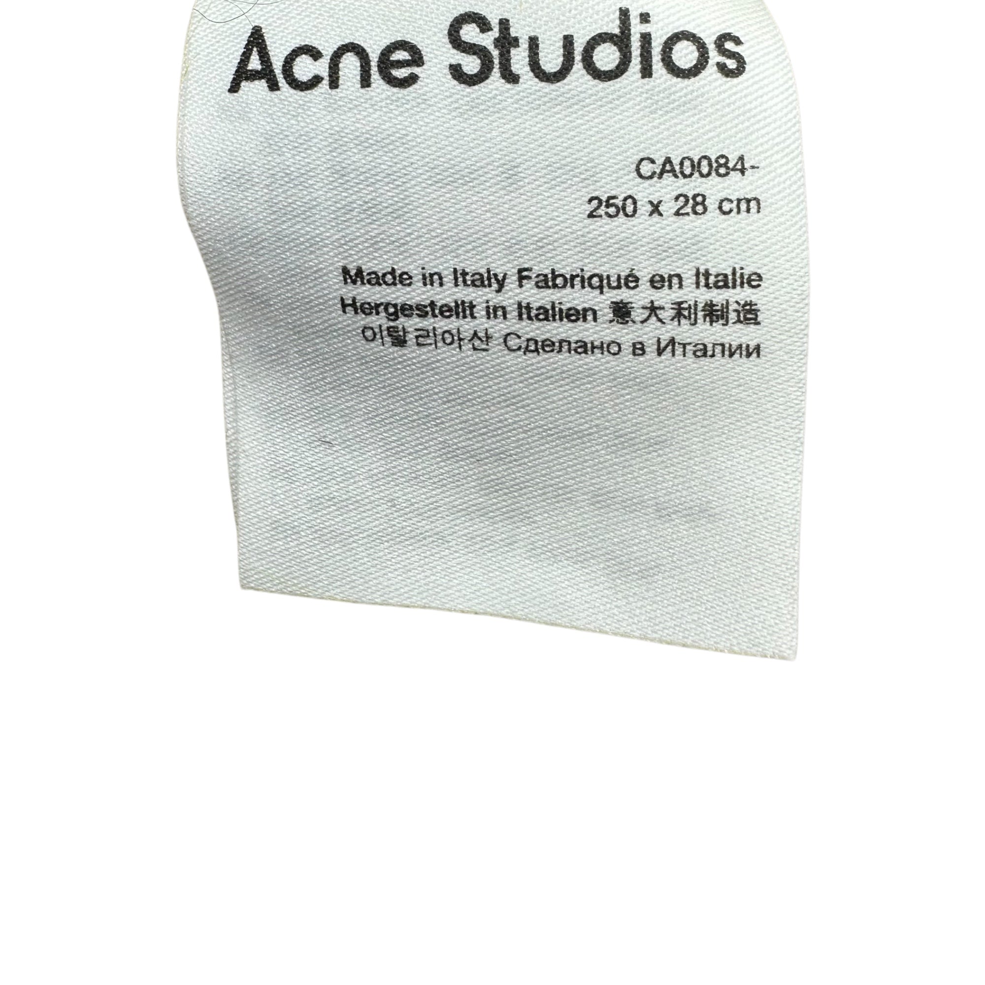 Acne Studios(アクネストゥディオズ) mohair check scarf モヘア チェック マフラー CA0084- パープル×イエロー 大判