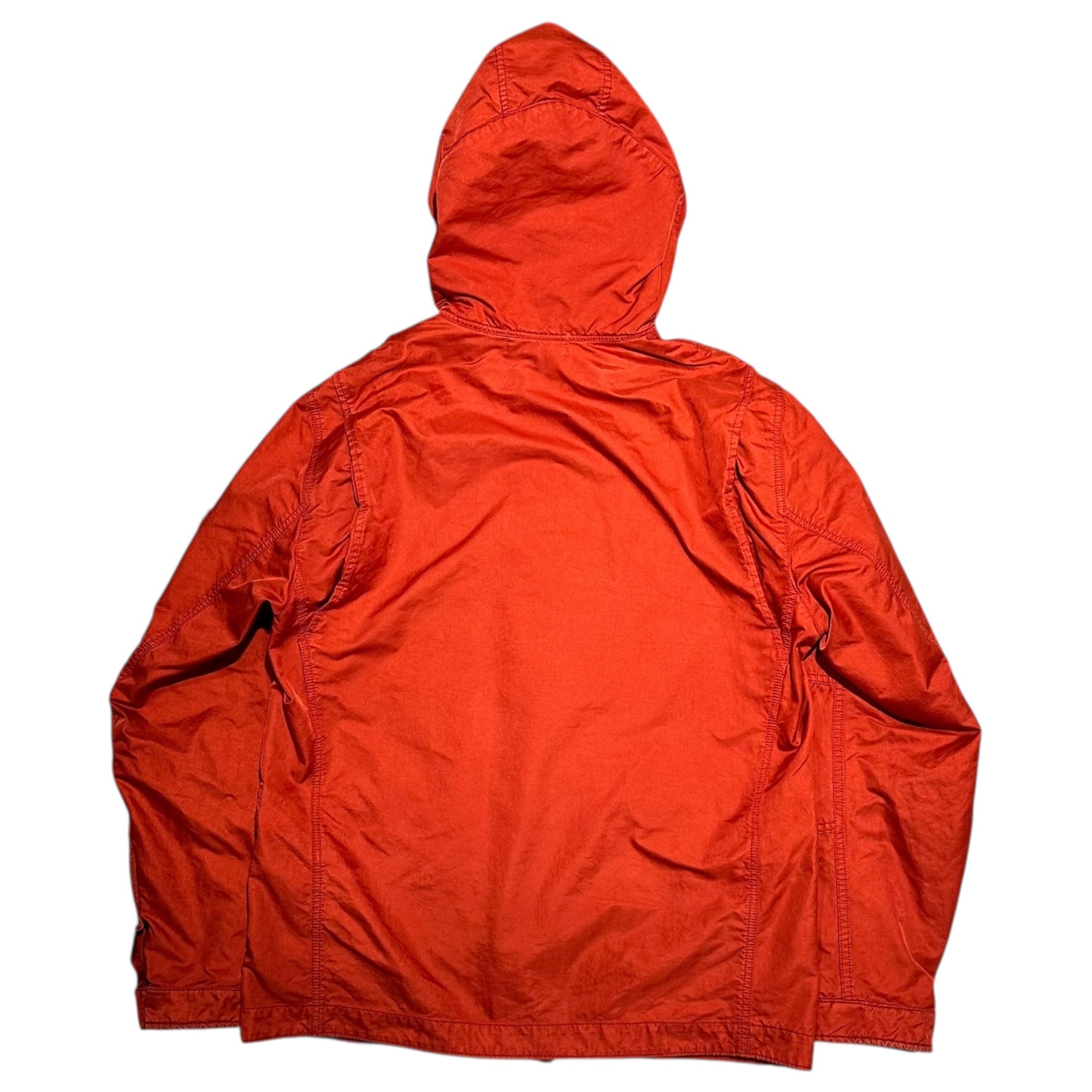 STONE ISLAND(ストーンアイランド) 14AW David TC Double Lined Felt Hood Mid Parka デイビッド TC ダブルライニング フェルトフード ミッドパーカー 611543949 L オレンジ 名作