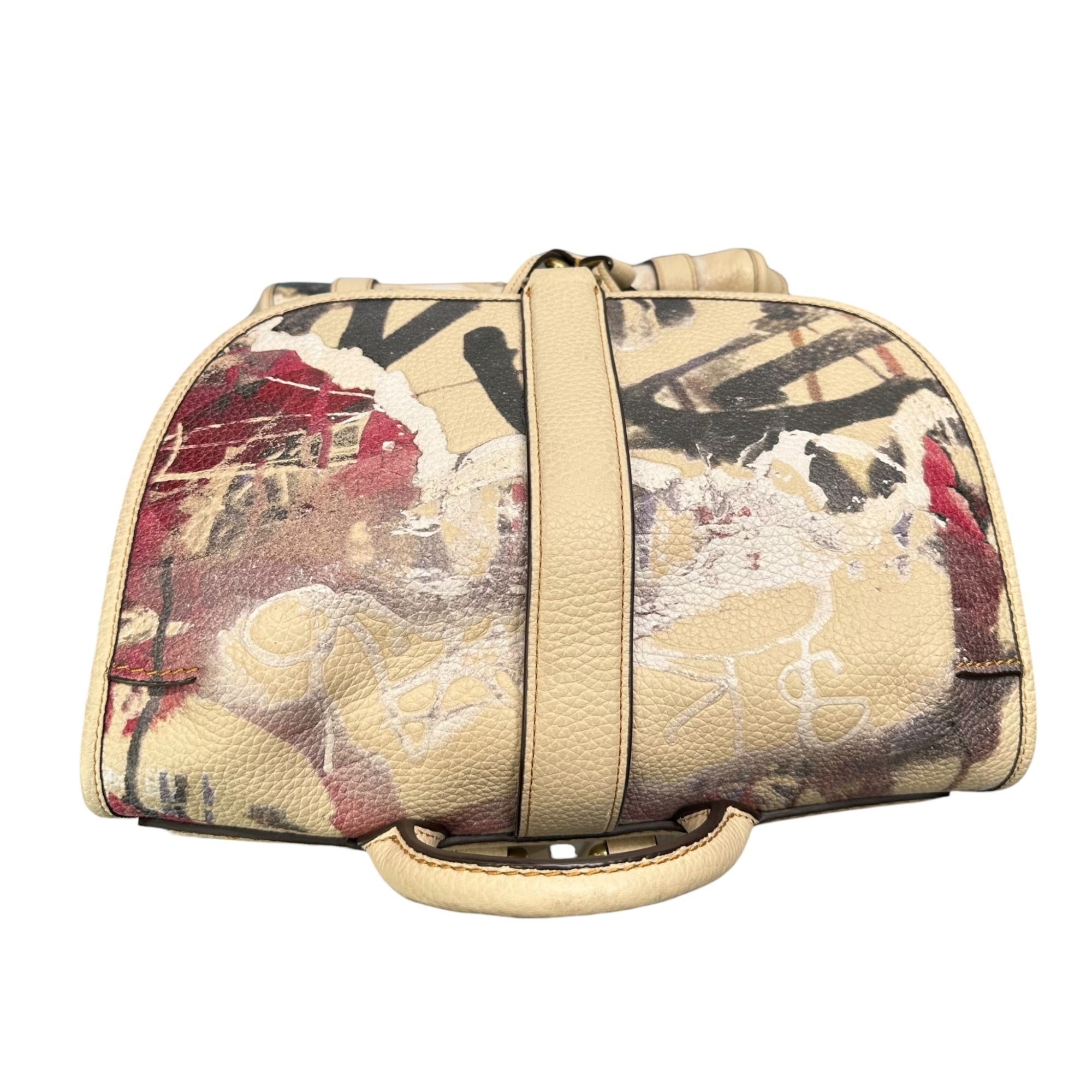 COACH(コーチ) X Mint + Serf Carriage キャリッジ バックパック CE190 ベージュ リュック レザー グラフィック