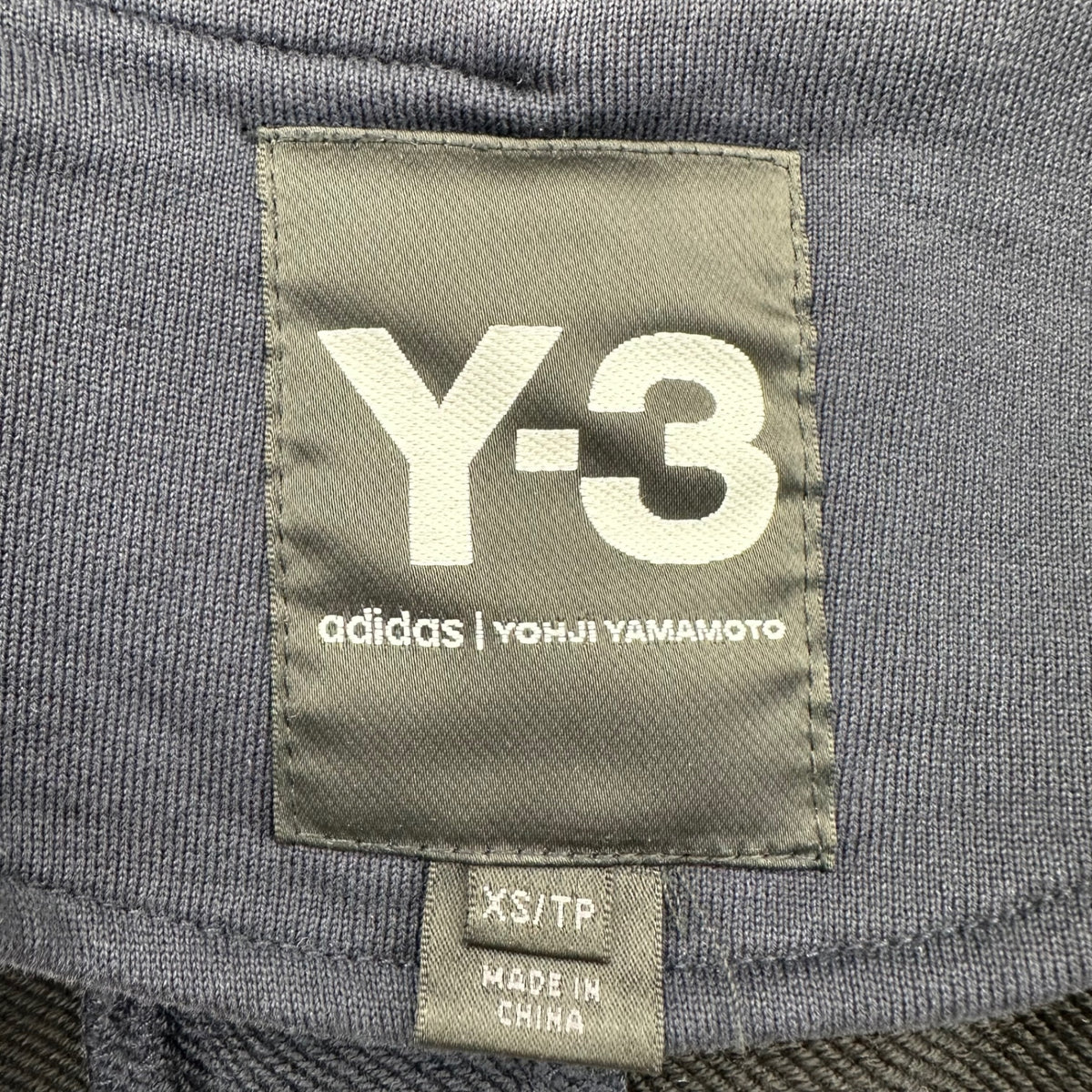 Y-3(ワイスリー) 2018SS Big 3 Stripes Zip Hoodie ビッグ 3ストライプ ロング ジップ パーカー CY6909 XS ネイビー