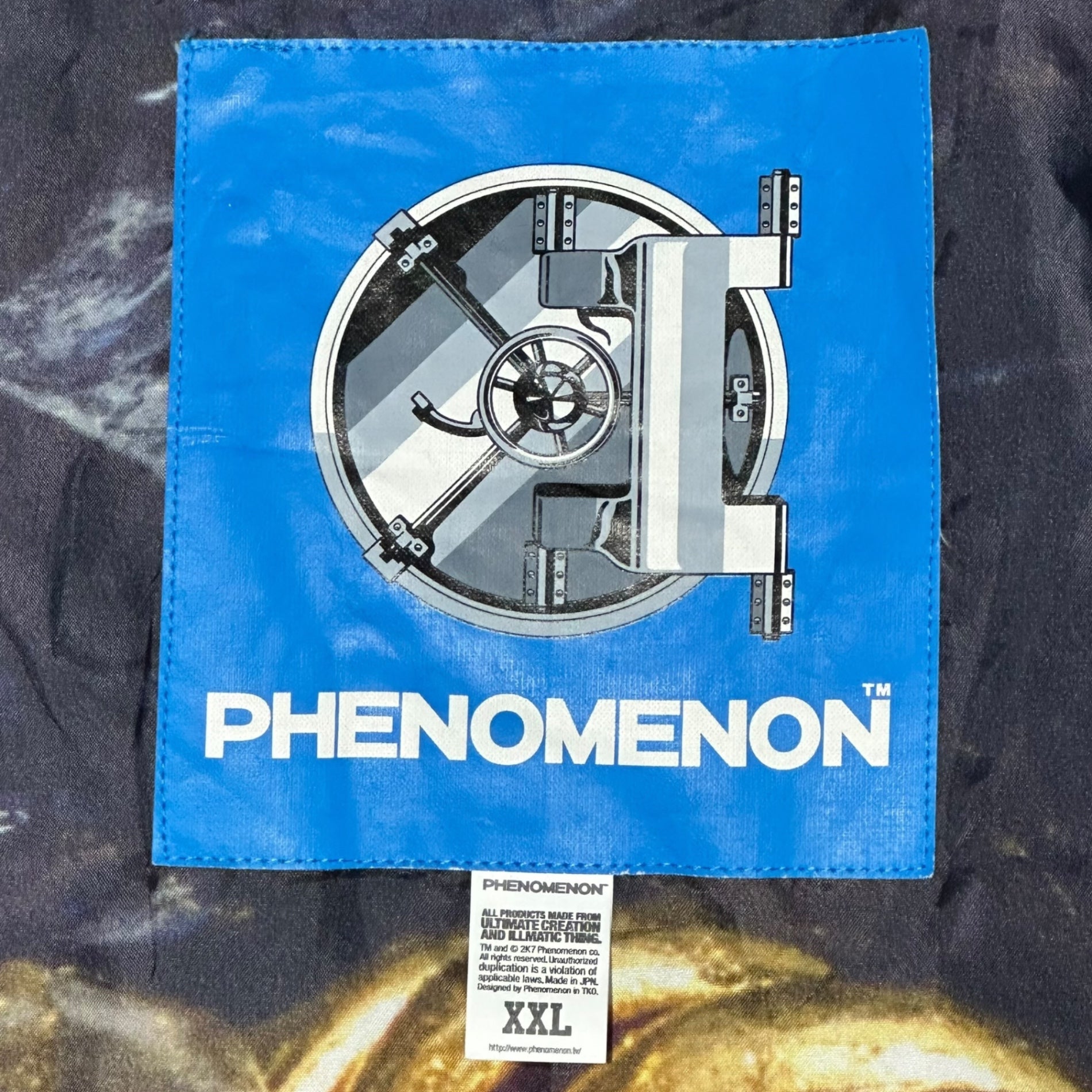 phenomenon(フェノメノン) Bubble Scarf Bomber Jacket バブルスカーフ ボンバー ジャケット XXL マルチカラー