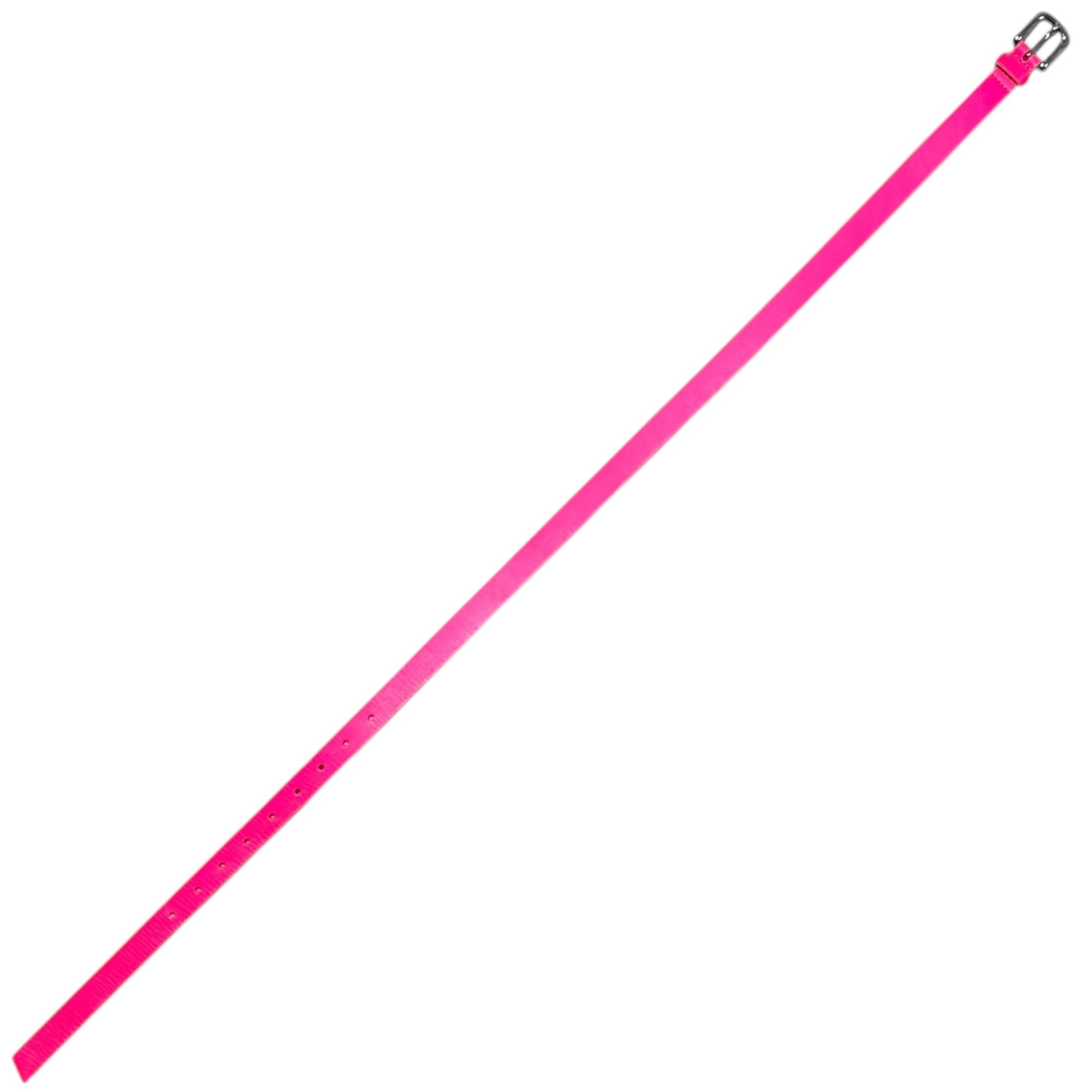 tricot COMME des GARCONS(トリココムデギャルソン) Pink Narrow Leather Belt ピンク ナロー レザー ベルト ピンク