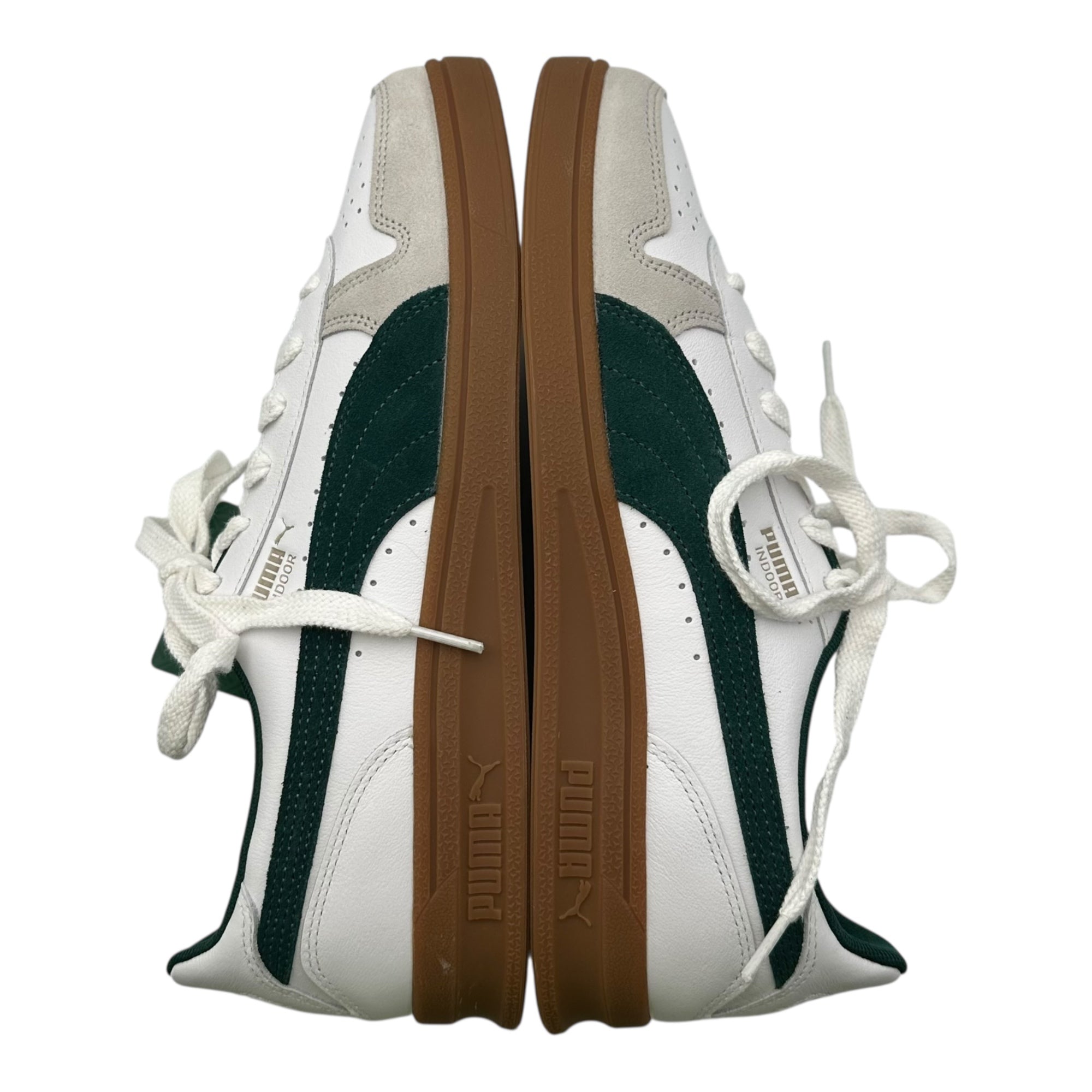 PUMA(プーマ) EXCLUSIVE INDOOR 限定 インドア ローカットスニーカー 401360-05 28.0cm ホワイト×グリーン