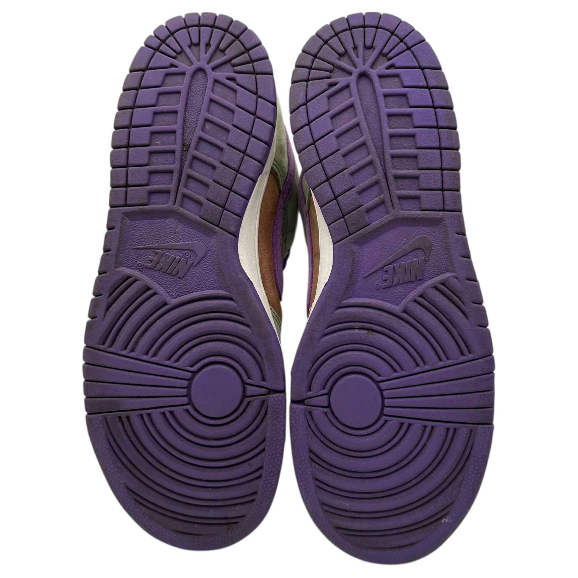 NIKE(ナイキ) Dunk Low SP "Veneer" ダンクロー ベニヤ ローカット スニーカー DA1469-200 27.5cm グリーン×パープル×ブラウン